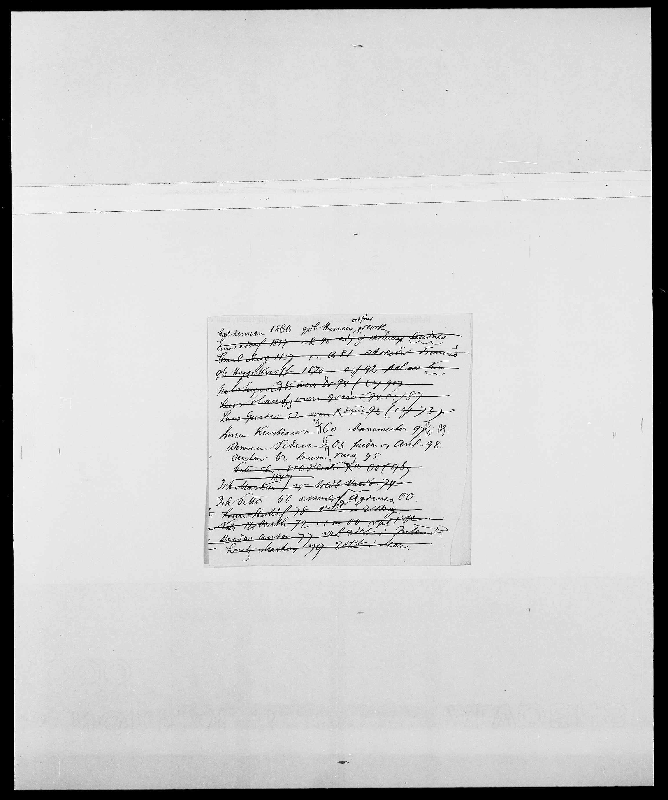 Delgobe, Charles Antoine - samling, SAO/PAO-0038/D/Da/L0001: Aabye - Angerman, s. 152