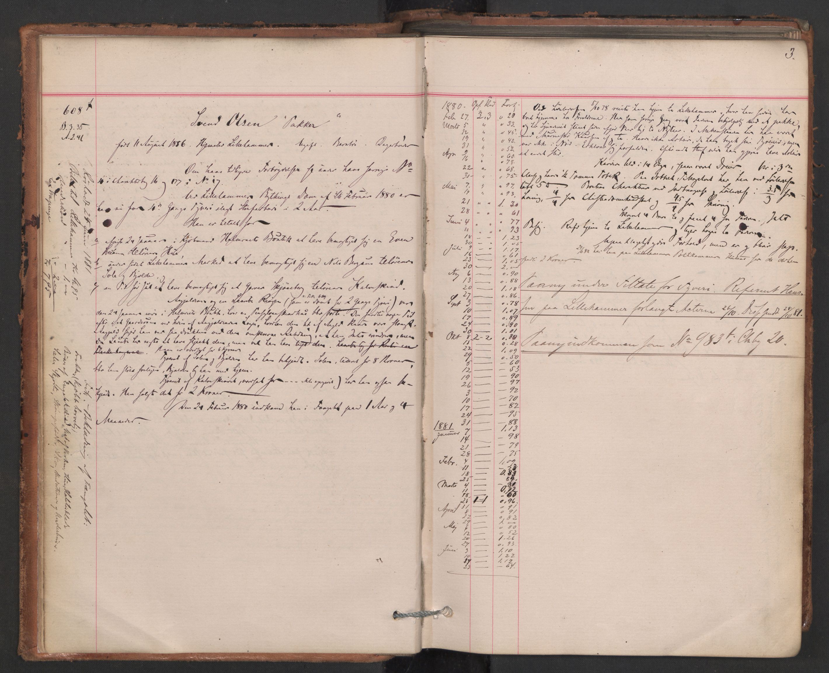Botsfengslet, AV/RA-S-1539/D/Db/Dbb/L0019: 606f - 897f, 1880-1881, s. 3