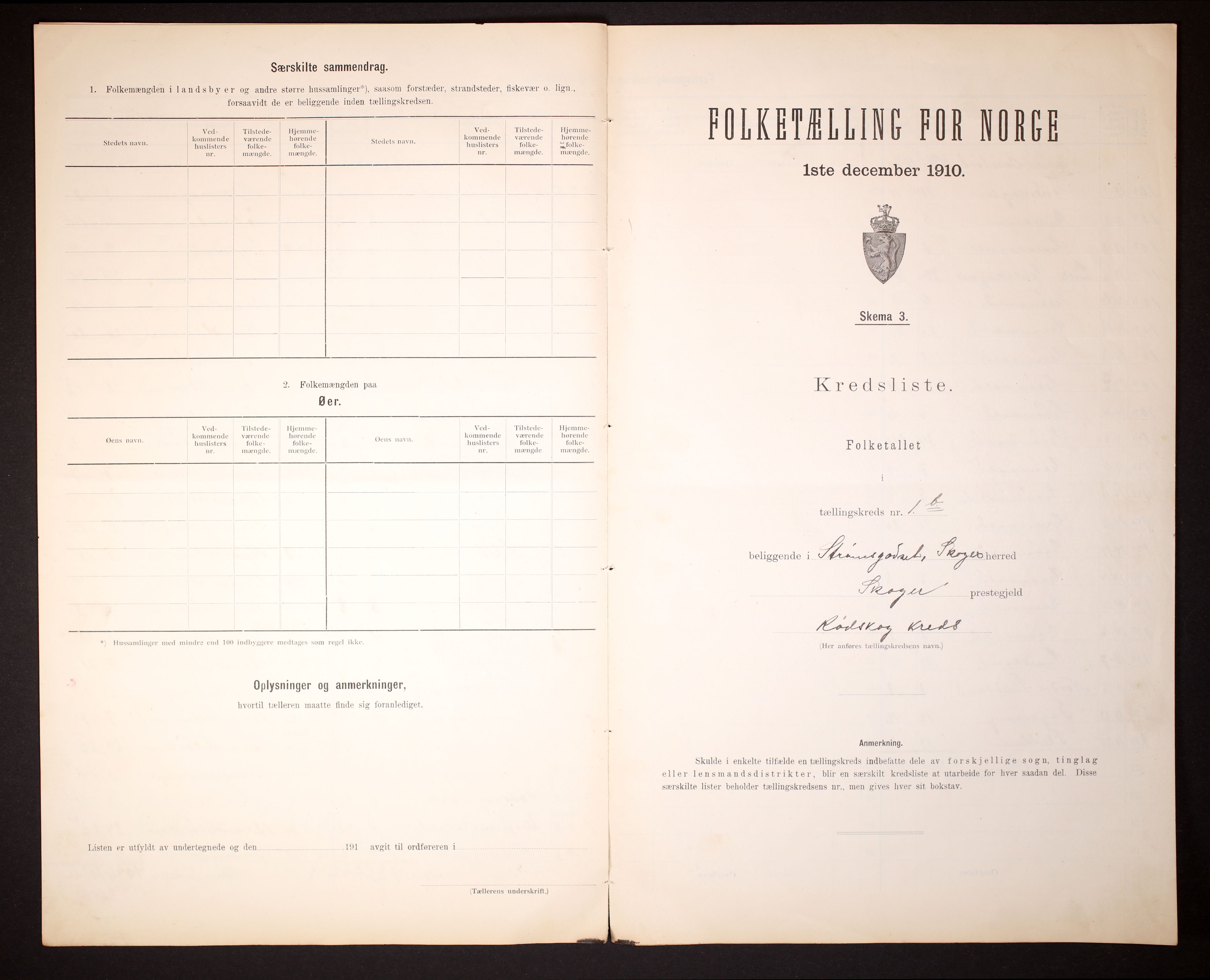 RA, Folketelling 1910 for 0712 Skoger herred, 1910, s. 6