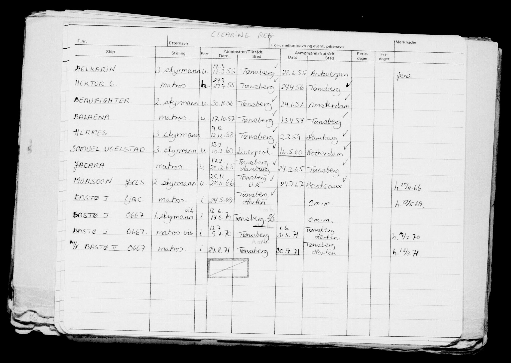 Direktoratet for sjømenn, AV/RA-S-3545/G/Gb/L0104: Hovedkort, 1912, s. 384