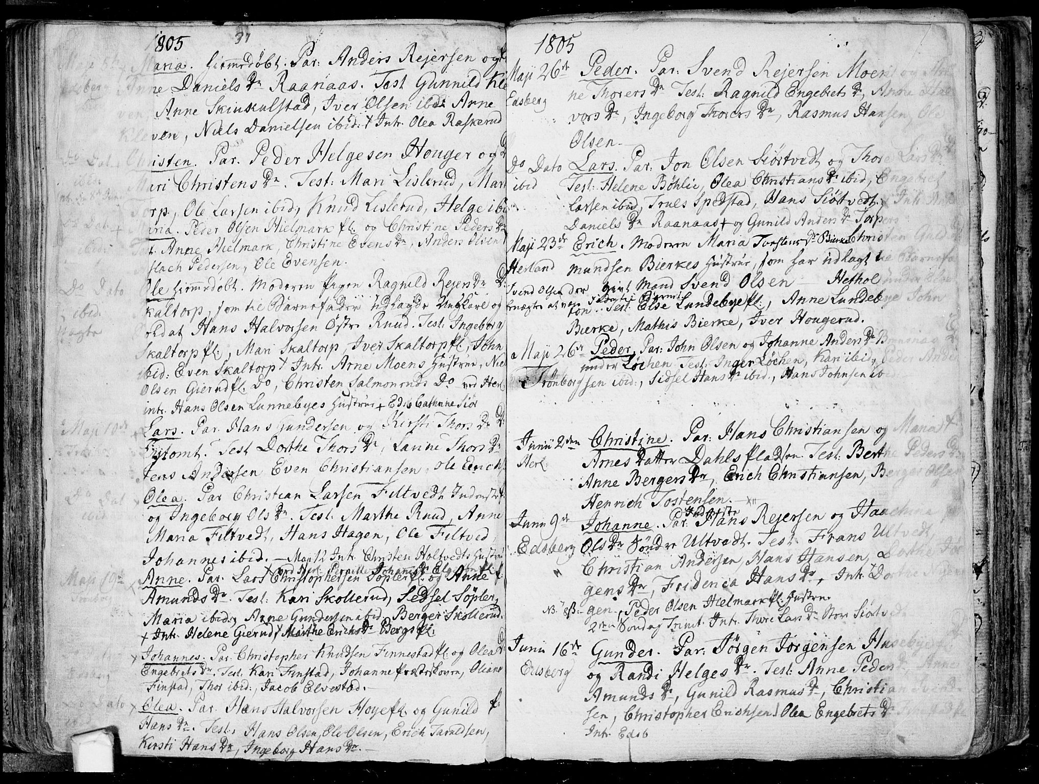 Eidsberg prestekontor Kirkebøker, AV/SAO-A-10905/F/Fa/L0005: Ministerialbok nr. I 5, 1786-1807, s. 84