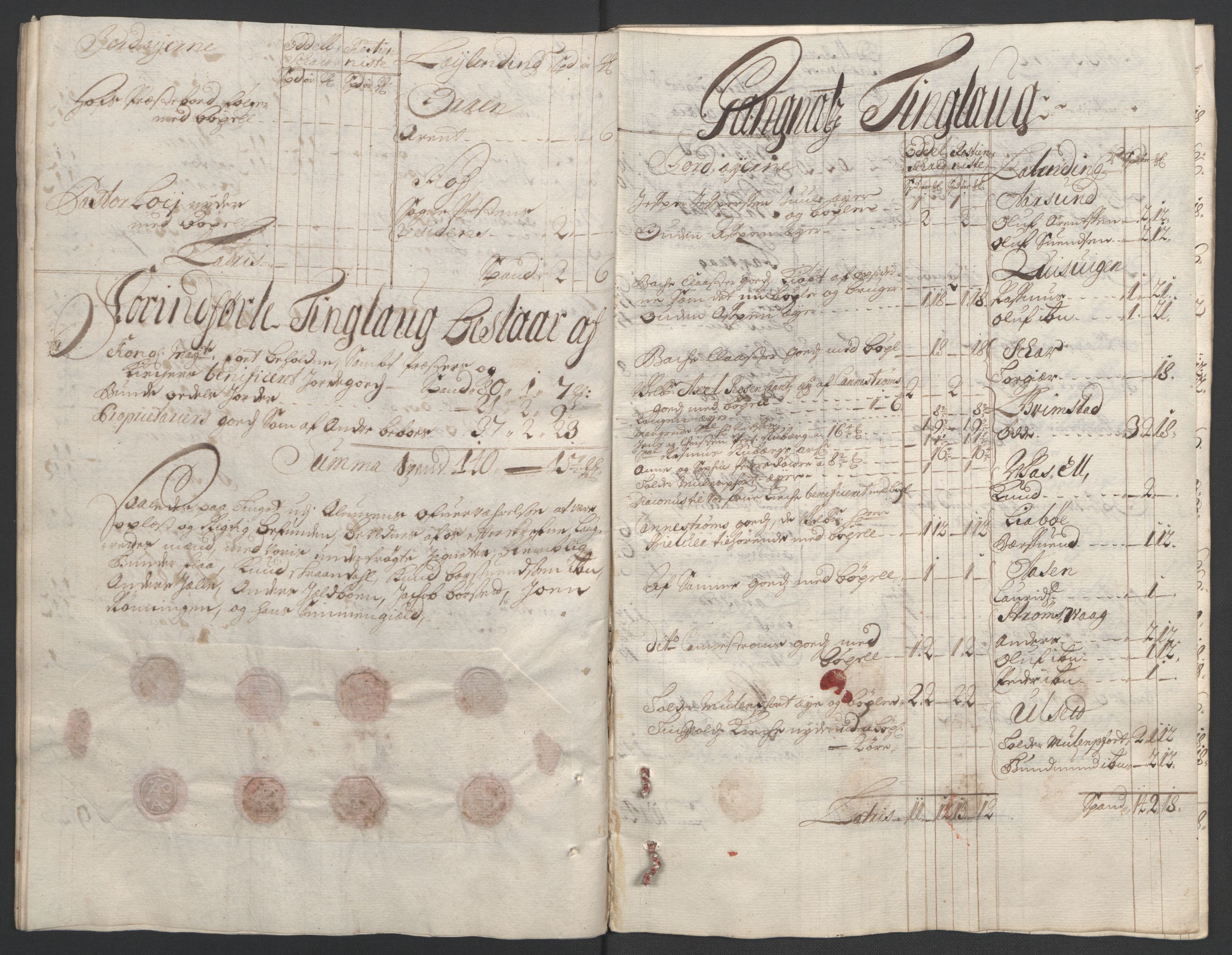 Rentekammeret inntil 1814, Reviderte regnskaper, Fogderegnskap, RA/EA-4092/R56/L3736: Fogderegnskap Nordmøre, 1694-1696, s. 208