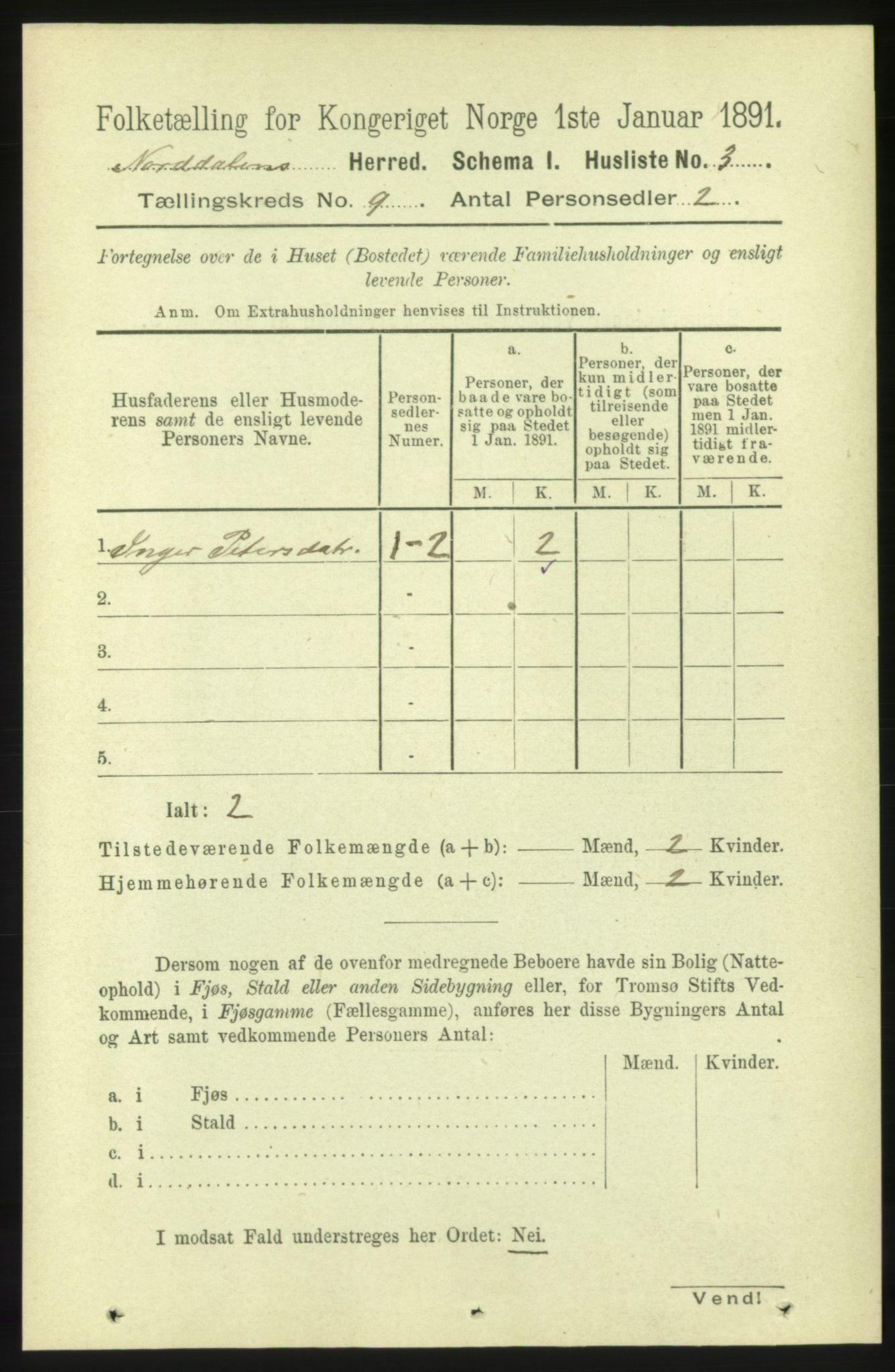 RA, Folketelling 1891 for 1524 Norddal herred, 1891, s. 1793