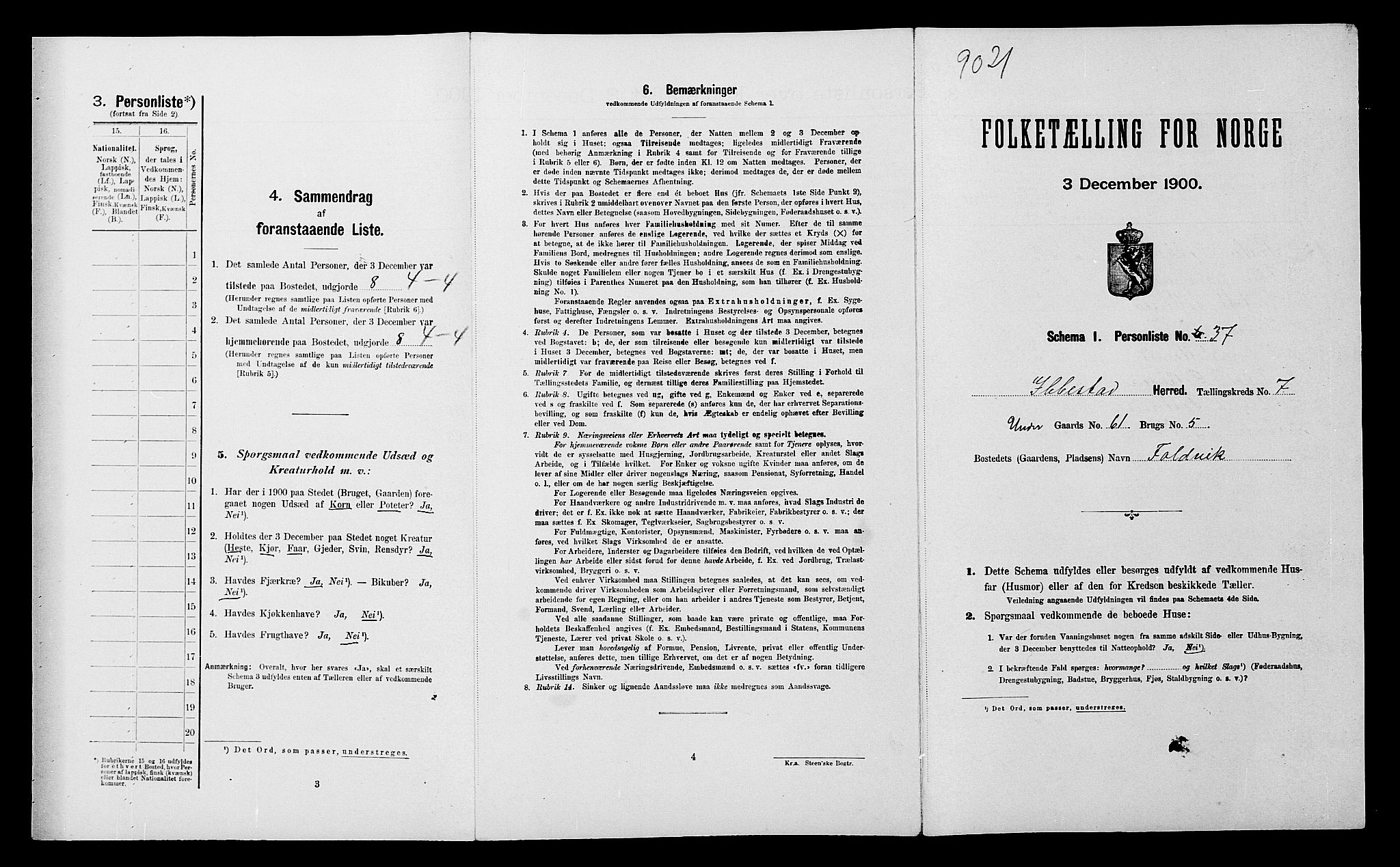 SATØ, Folketelling 1900 for 1917 Ibestad herred, 1900, s. 1056