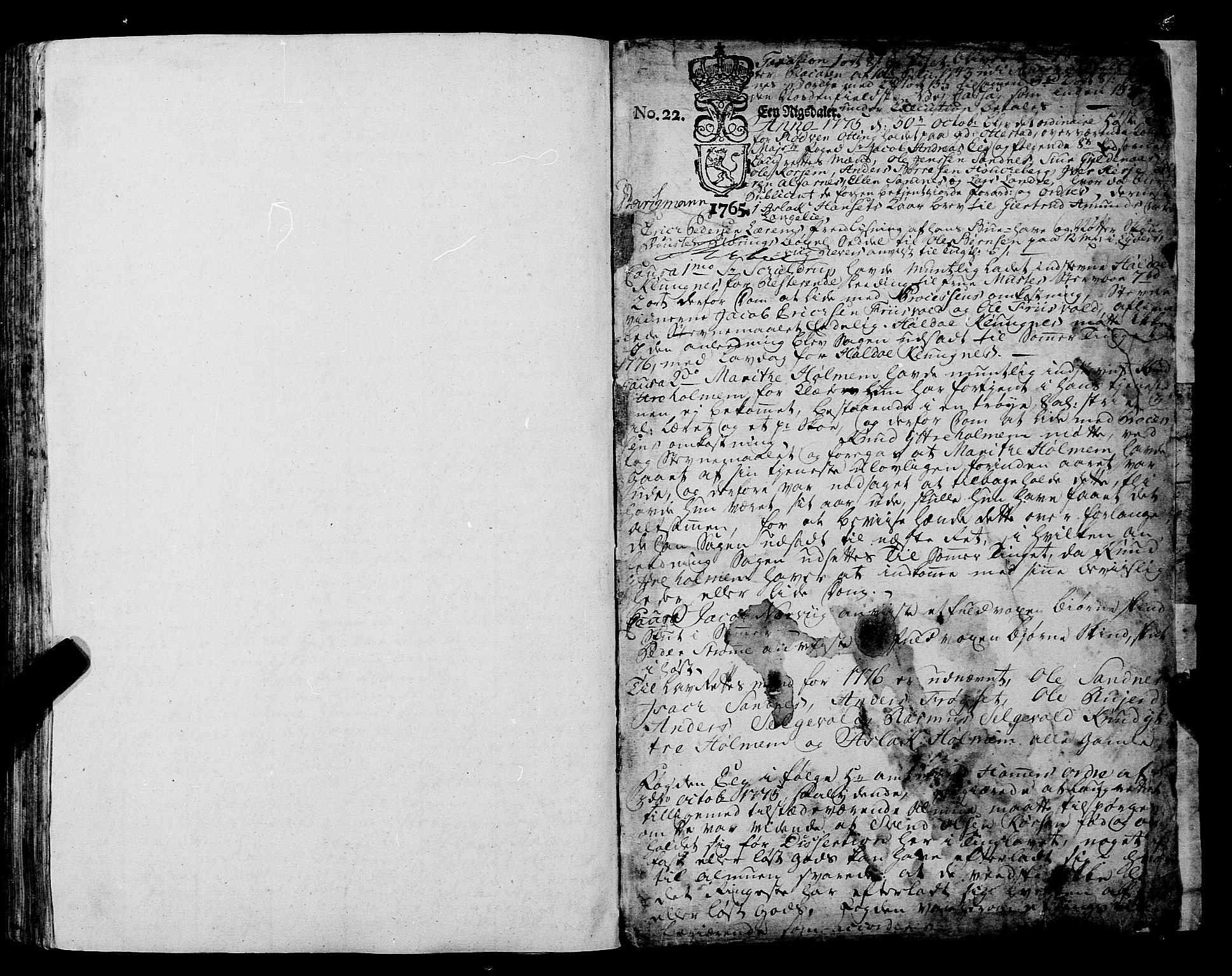 Romsdal sorenskriveri, SAT/A-4149/1/1/1A/L0015: Tingbok, 1765-1775