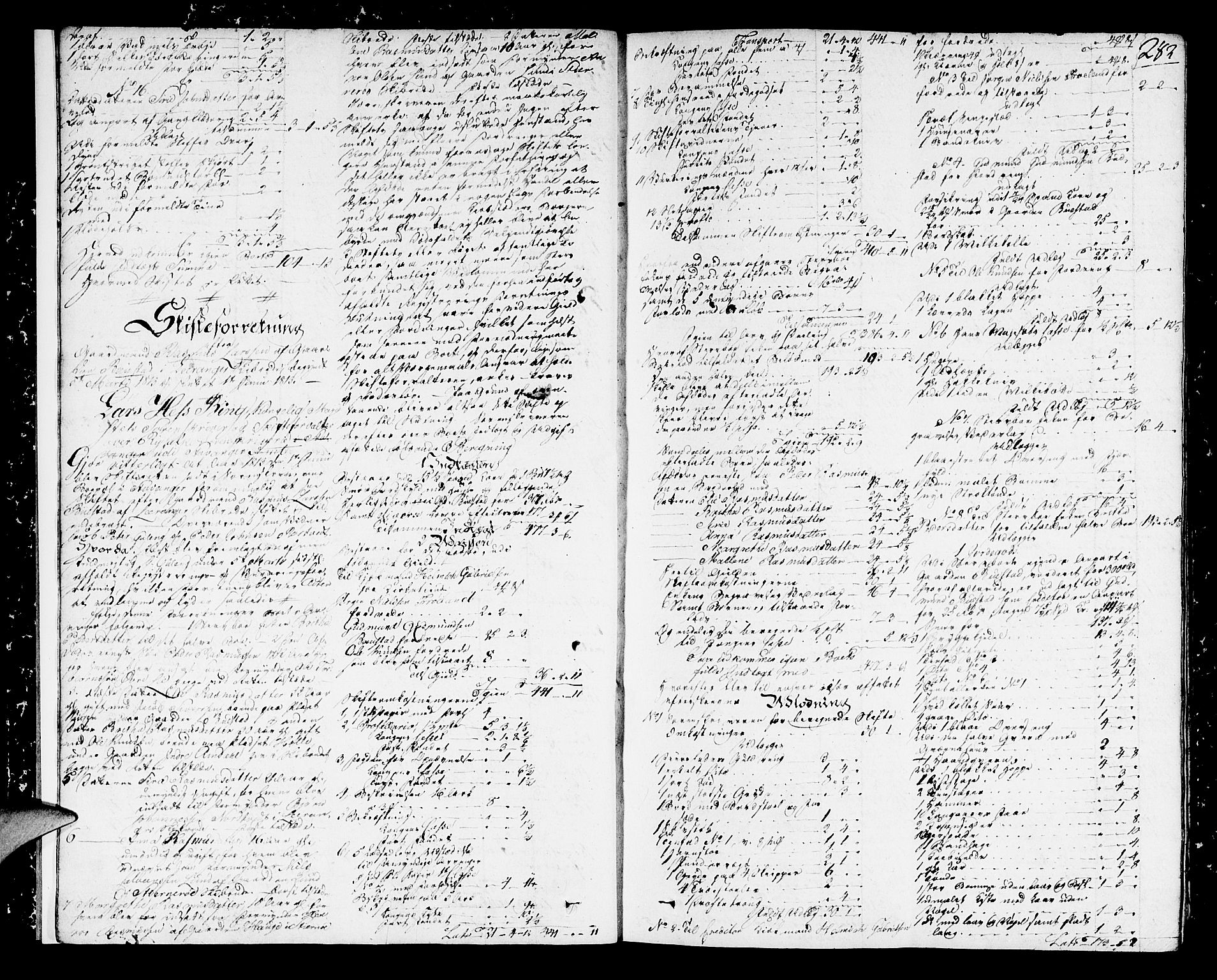 Ryfylke tingrett, AV/SAST-A-100055/001/IV/IVD/L0017b: Skifteprotokoll, register i protokollen, 1813-1817, s. 281b-282a