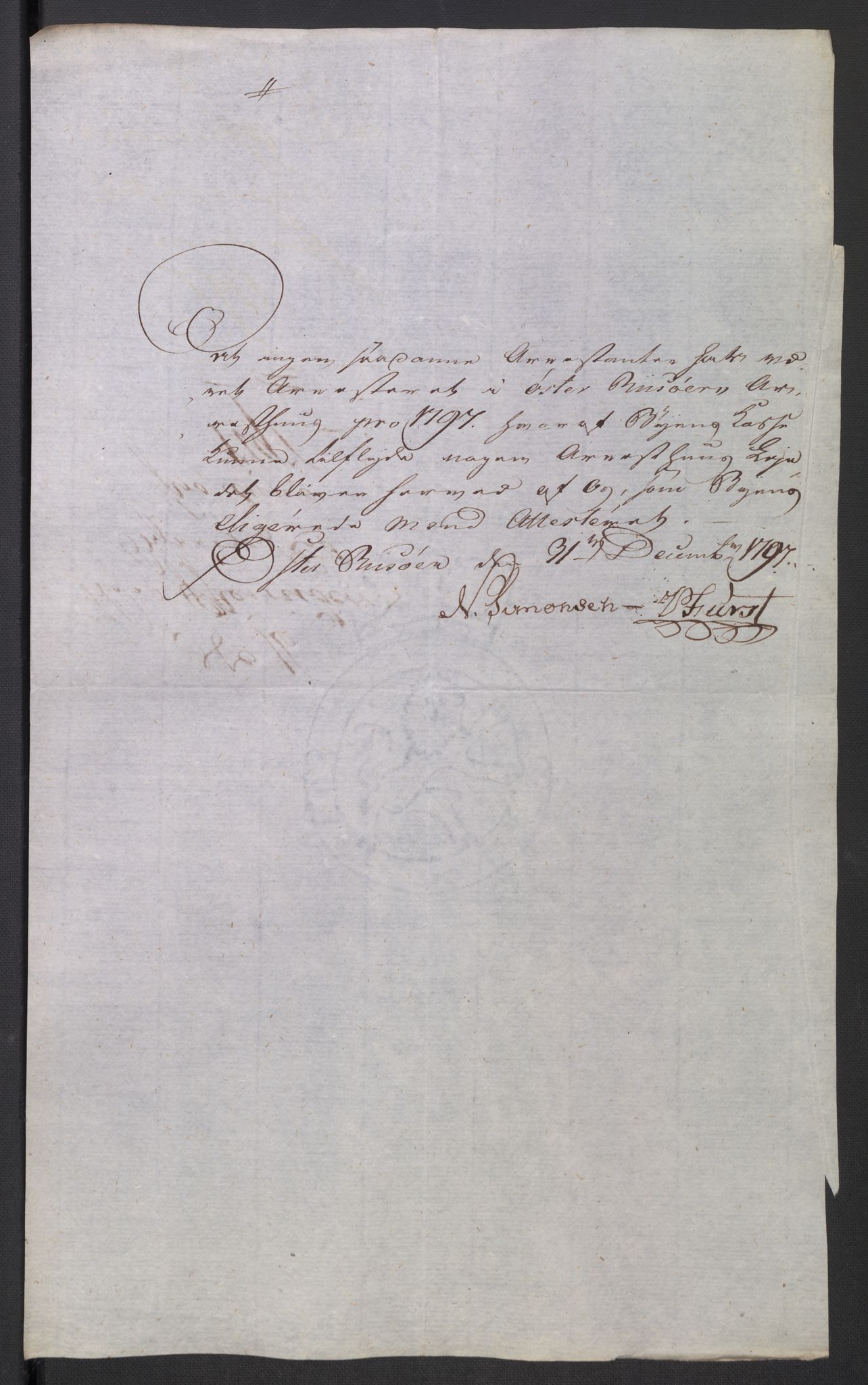 Danske Kanselli 1800-1814, RA/EA-3024/K/Kk/Kka/Kkac/L0235: Kjøpstadregnskap Øster Risør, 1796-1800, s. 313