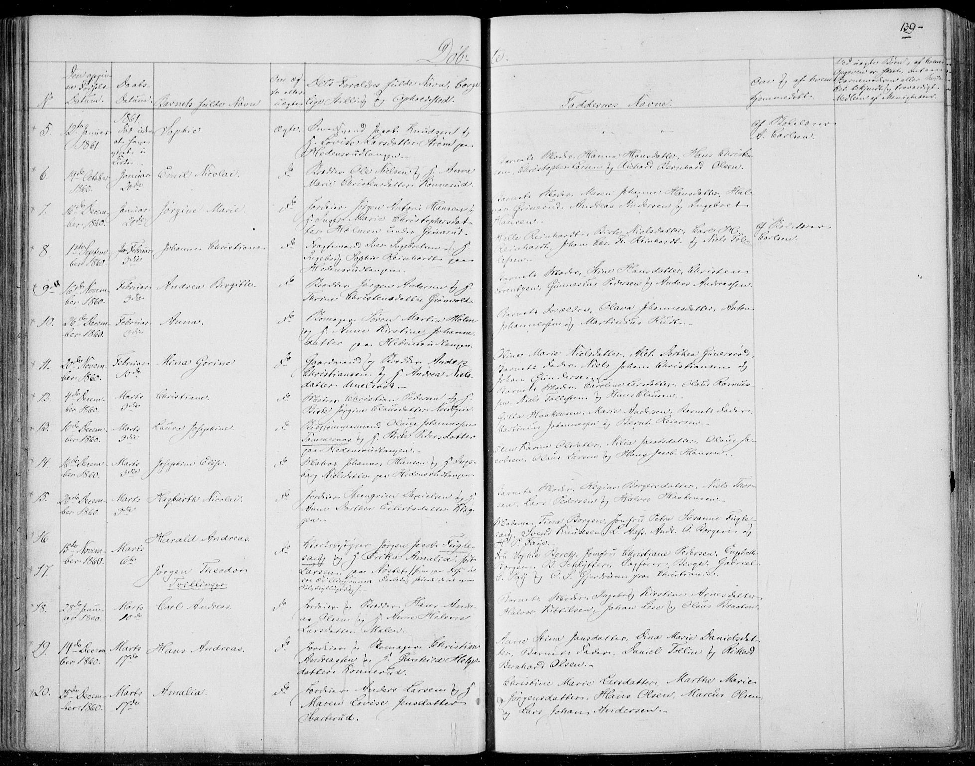Skoger kirkebøker, SAKO/A-59/F/Fa/L0003: Ministerialbok nr. I 3, 1842-1861, s. 139