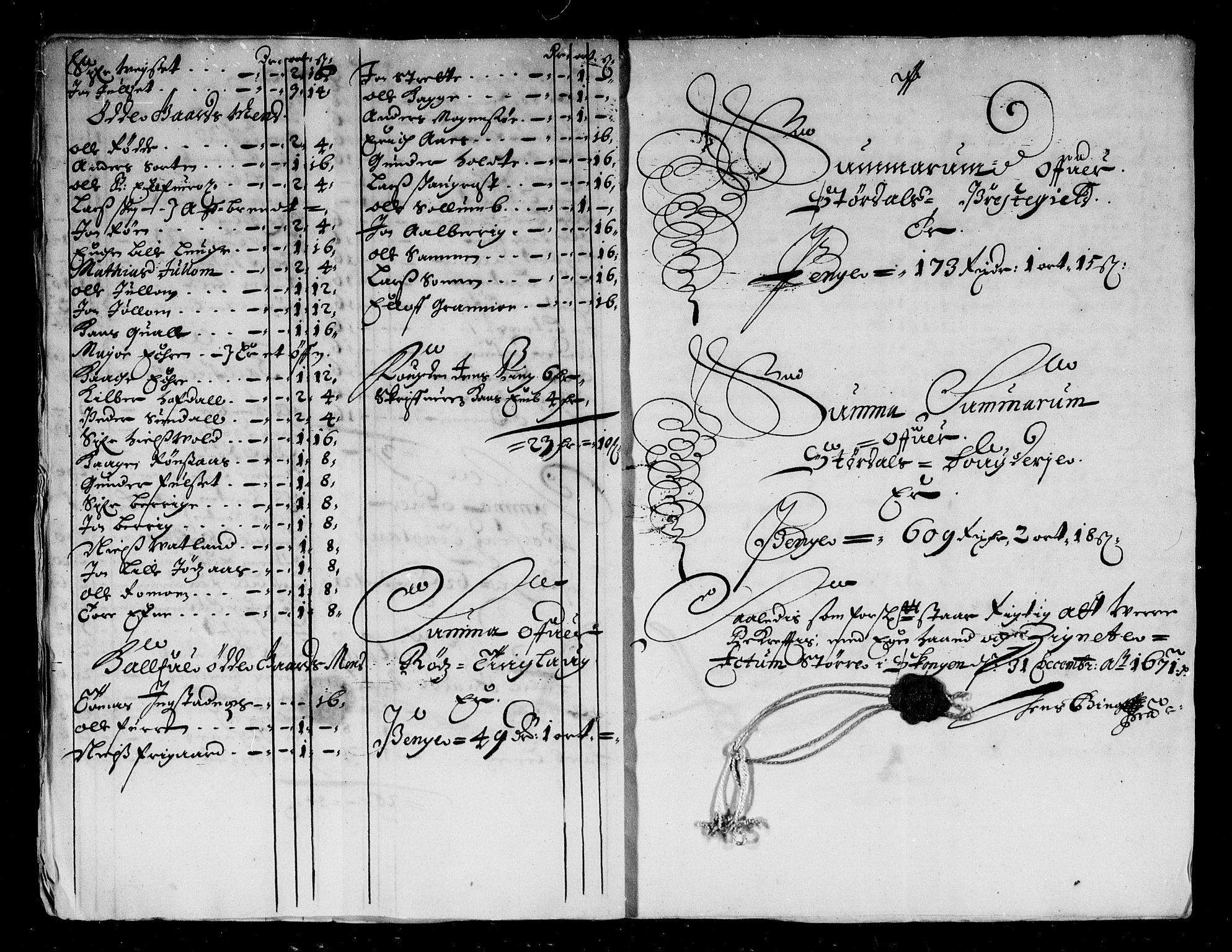 Rentekammeret inntil 1814, Reviderte regnskaper, Stiftamtstueregnskaper, Trondheim stiftamt og Nordland amt, AV/RA-EA-6044/R/Rd/L0035: Trondheim stiftamt, 1668-1671