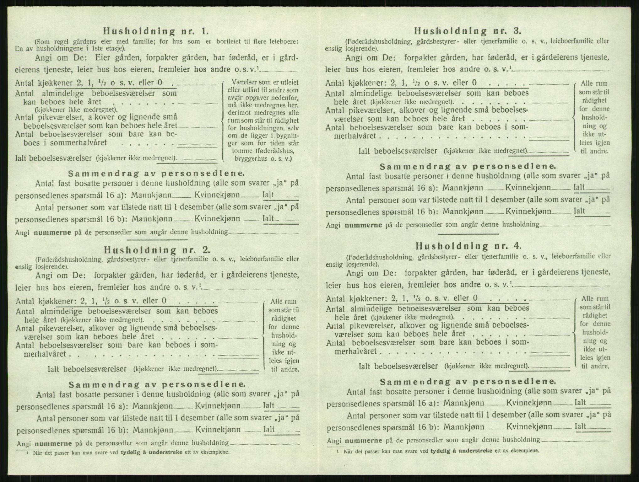 SAT, Folketelling 1920 for 1567 Rindal herred, 1920, s. 727