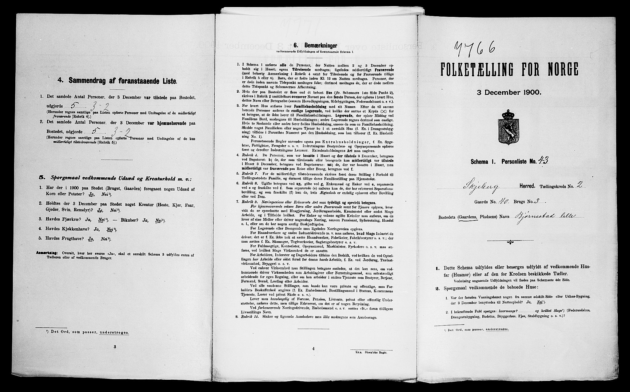 SAO, Folketelling 1900 for 0115 Skjeberg herred, 1900, s. 561