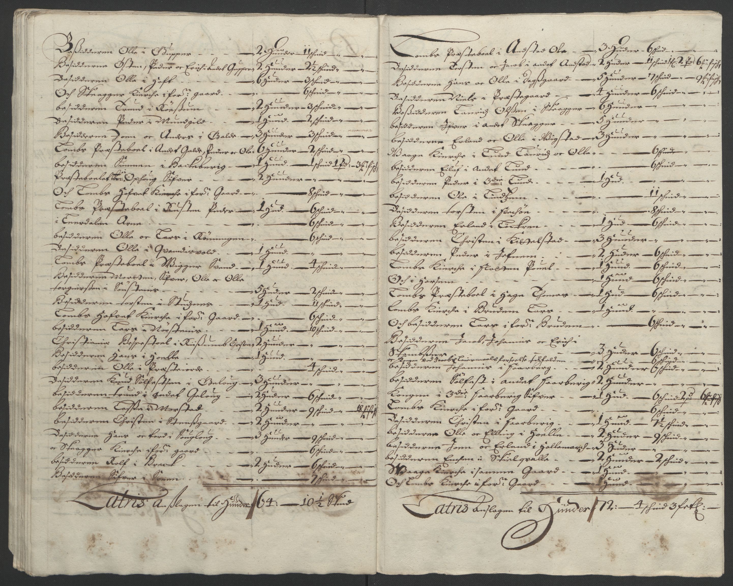 Rentekammeret inntil 1814, Reviderte regnskaper, Fogderegnskap, AV/RA-EA-4092/R17/L1169: Fogderegnskap Gudbrandsdal, 1695, s. 127