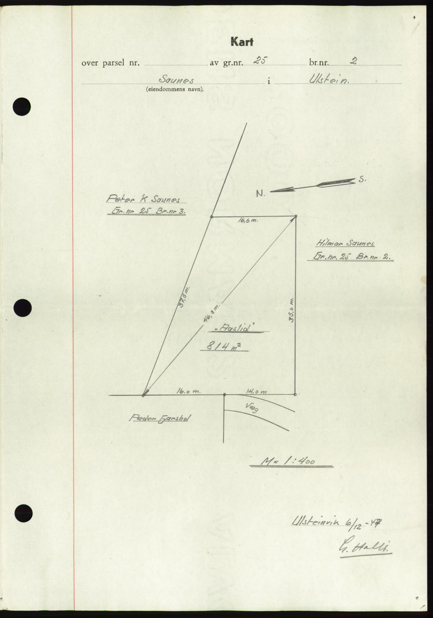 Søre Sunnmøre sorenskriveri, AV/SAT-A-4122/1/2/2C/L0082: Pantebok nr. 8A, 1948-1948, Dagboknr: 394/1948