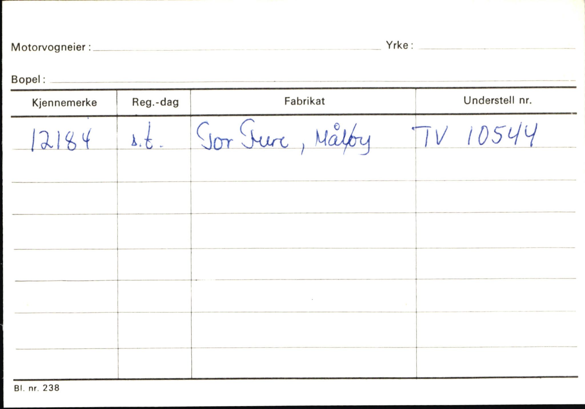 Statens vegvesen, Sogn og Fjordane vegkontor, AV/SAB-A-5301/4/F/L0145: Registerkort Vågsøy S-Å. Årdal I-P, 1945-1975, s. 417