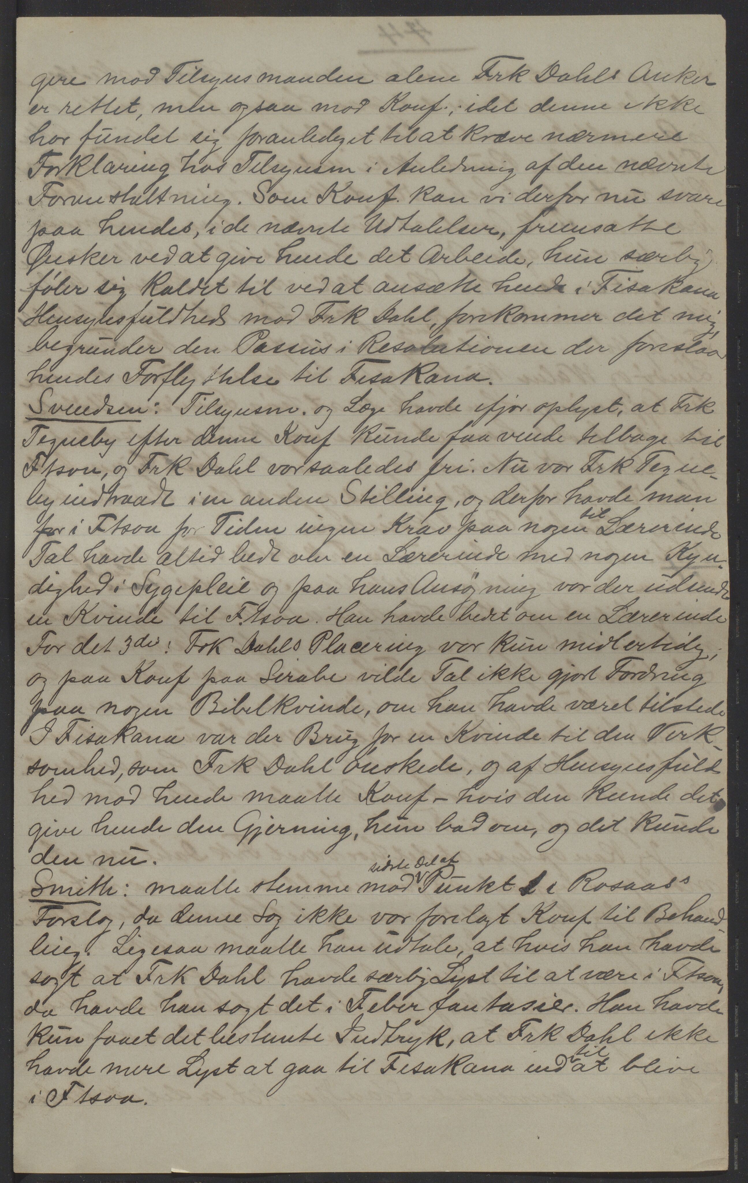 Det Norske Misjonsselskap - hovedadministrasjonen, VID/MA-A-1045/D/Da/Daa/L0038/0011: Konferansereferat og årsberetninger / Konferansereferat fra Madagaskar Innland., 1892