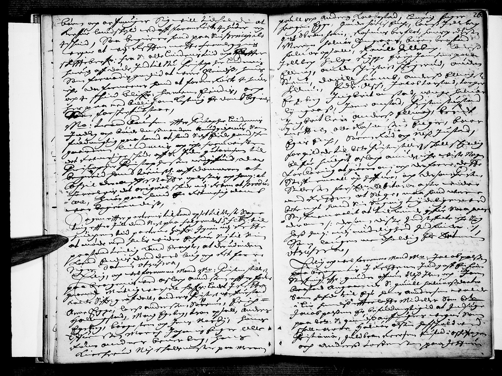 Lier, Røyken og Hurum sorenskriveri, AV/SAKO-A-89/F/Fa/L0031: Tingbok, 1690, s. 26