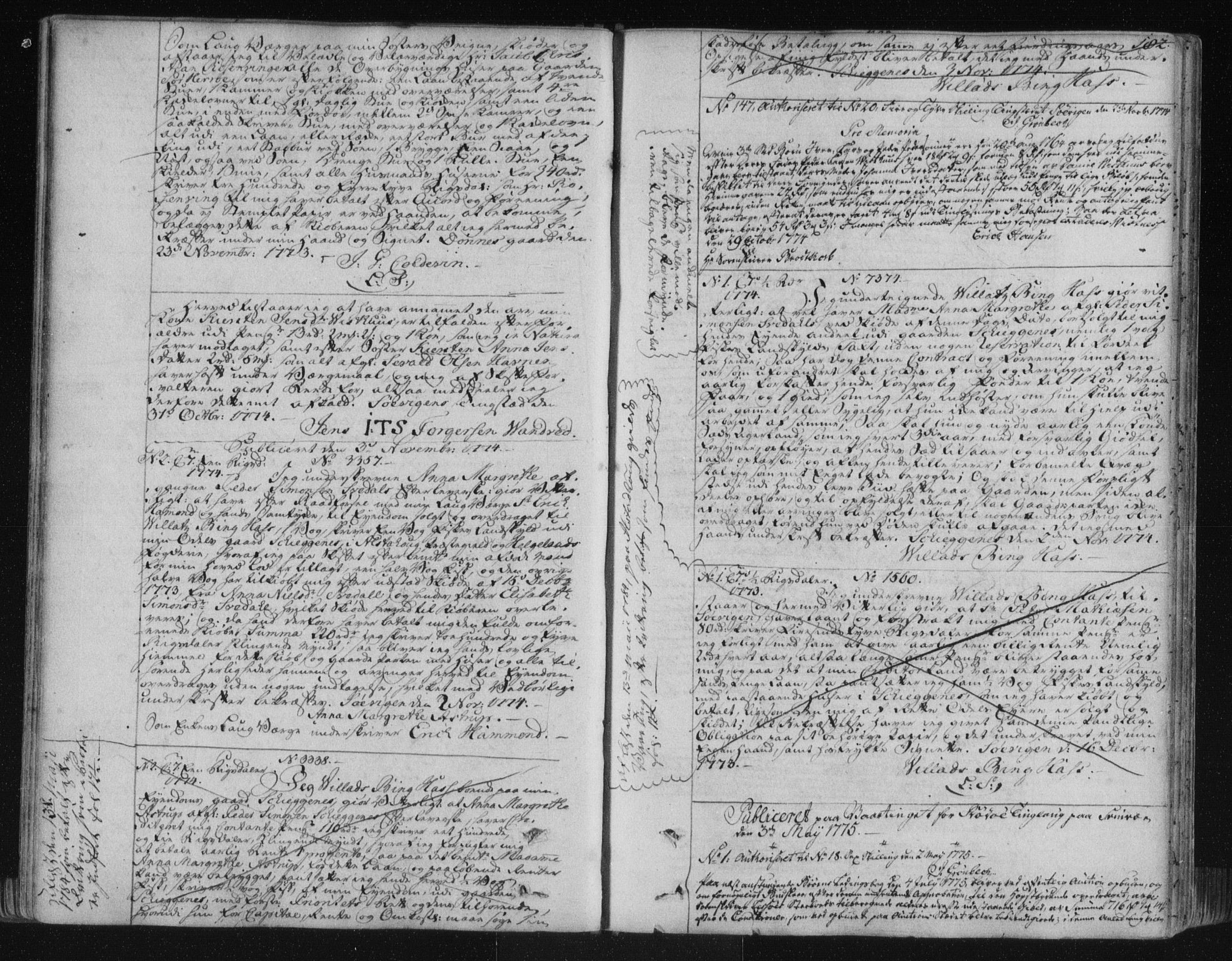Helgeland sorenskriveri, SAT/A-0004/2/2C/L0003: Pantebok nr. 2, 1751-1783, s. 182