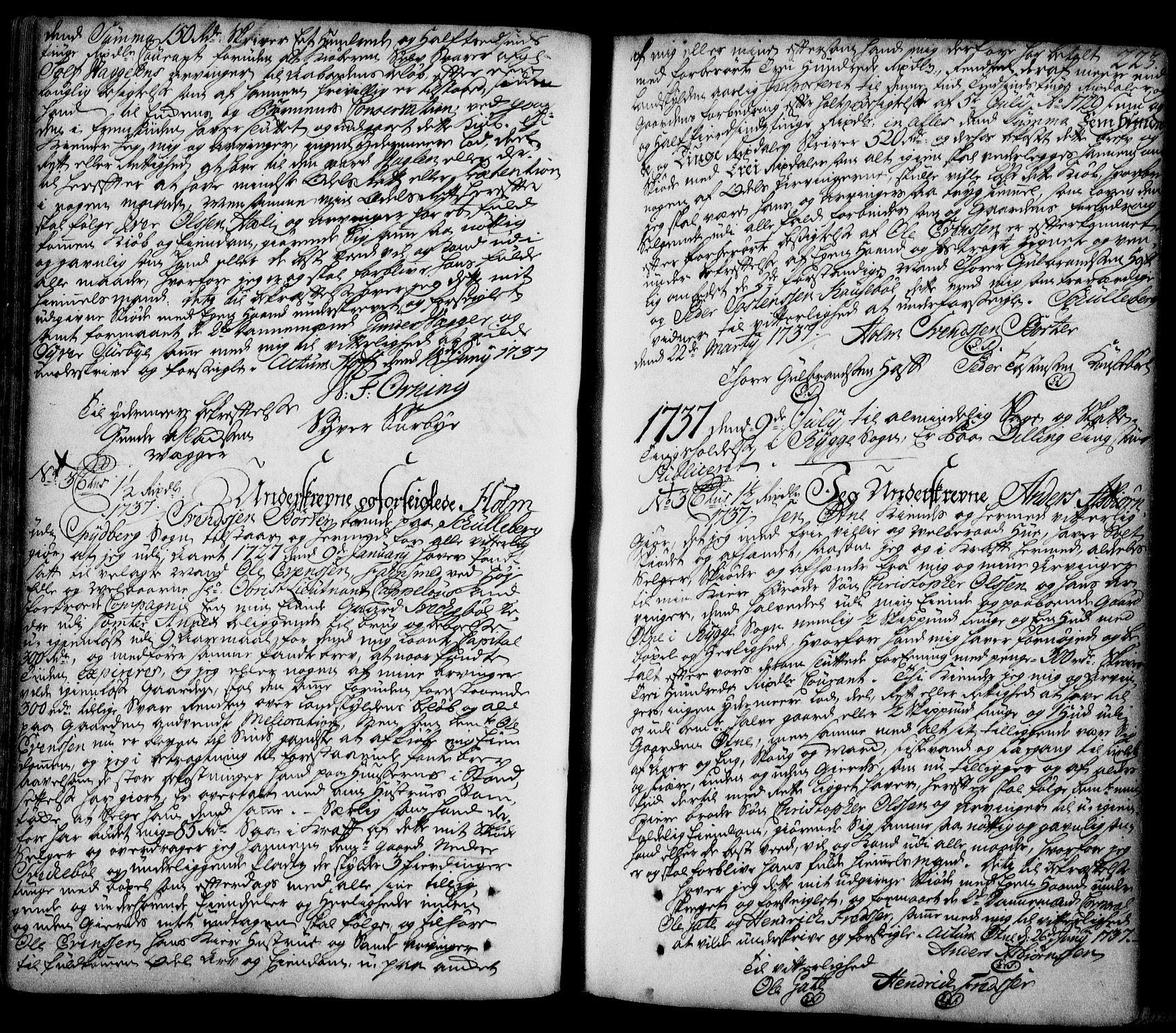 Moss sorenskriveri, SAO/A-10168: Pantebok nr. 1, 1719-1754, s. 223
