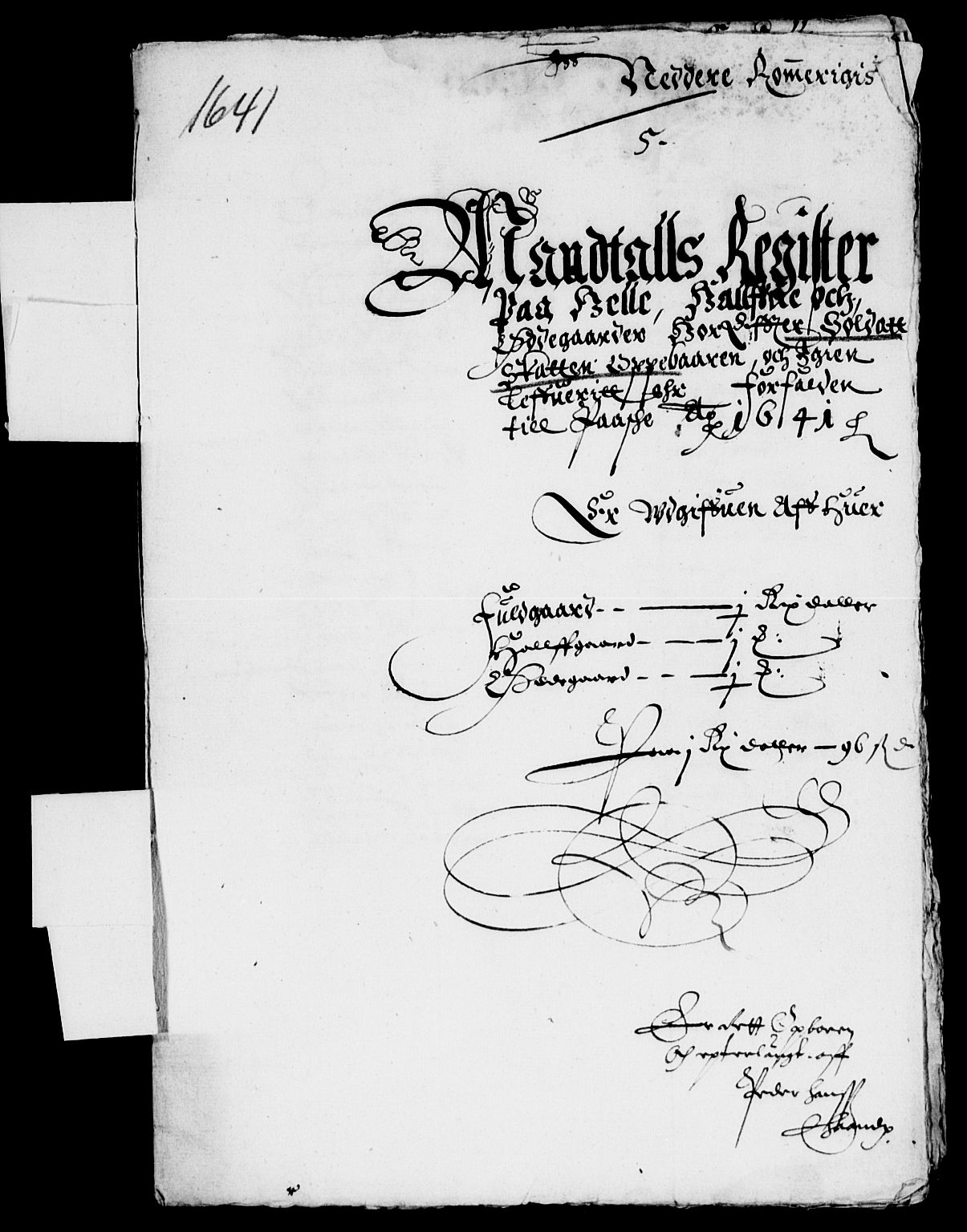 Rentekammeret inntil 1814, Reviderte regnskaper, Lensregnskaper, AV/RA-EA-5023/R/Rb/Rba/L0154: Akershus len, 1639-1641