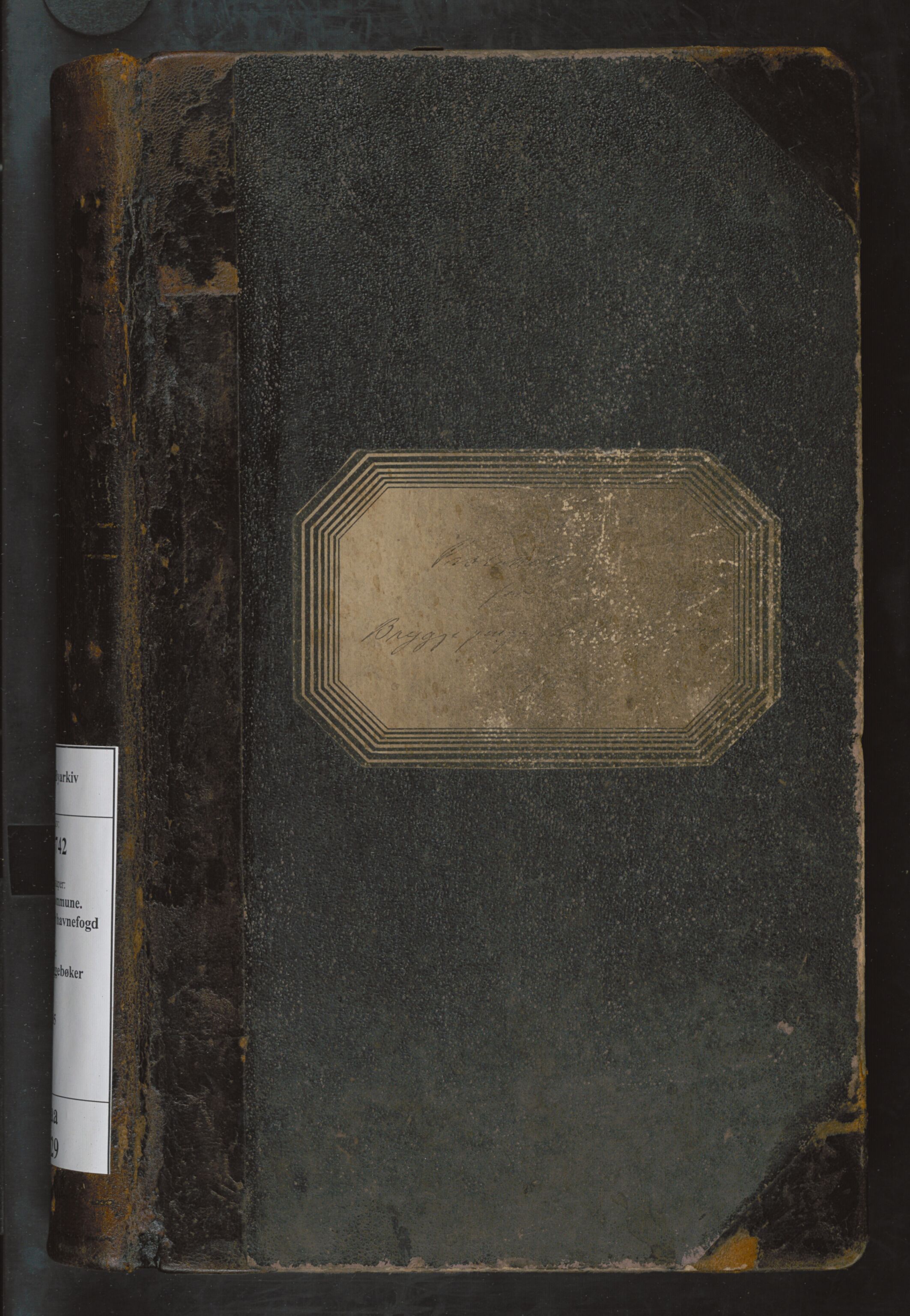 Bergen kommune. Havnekontor/havnefogd, BBA/A-0742/H/Ha/Haa/L0029: Bryggebok, 1905