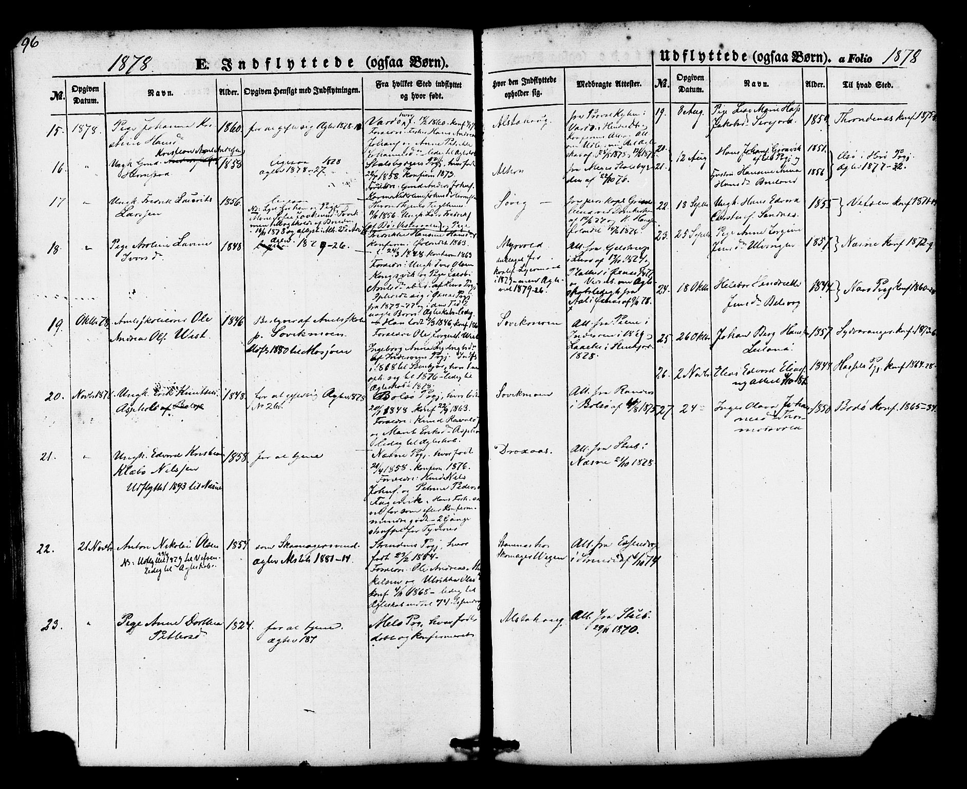 Ministerialprotokoller, klokkerbøker og fødselsregistre - Nordland, AV/SAT-A-1459/830/L0448: Ministerialbok nr. 830A12, 1855-1878, s. 296