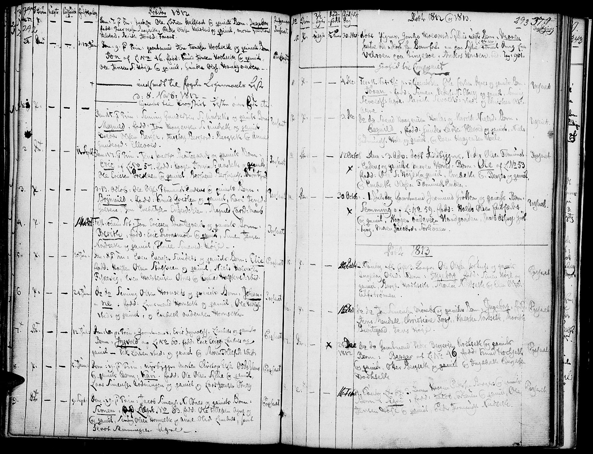 Rendalen prestekontor, AV/SAH-PREST-054/H/Ha/Haa/L0002: Ministerialbok nr. 2, 1788-1814, s. 292-293