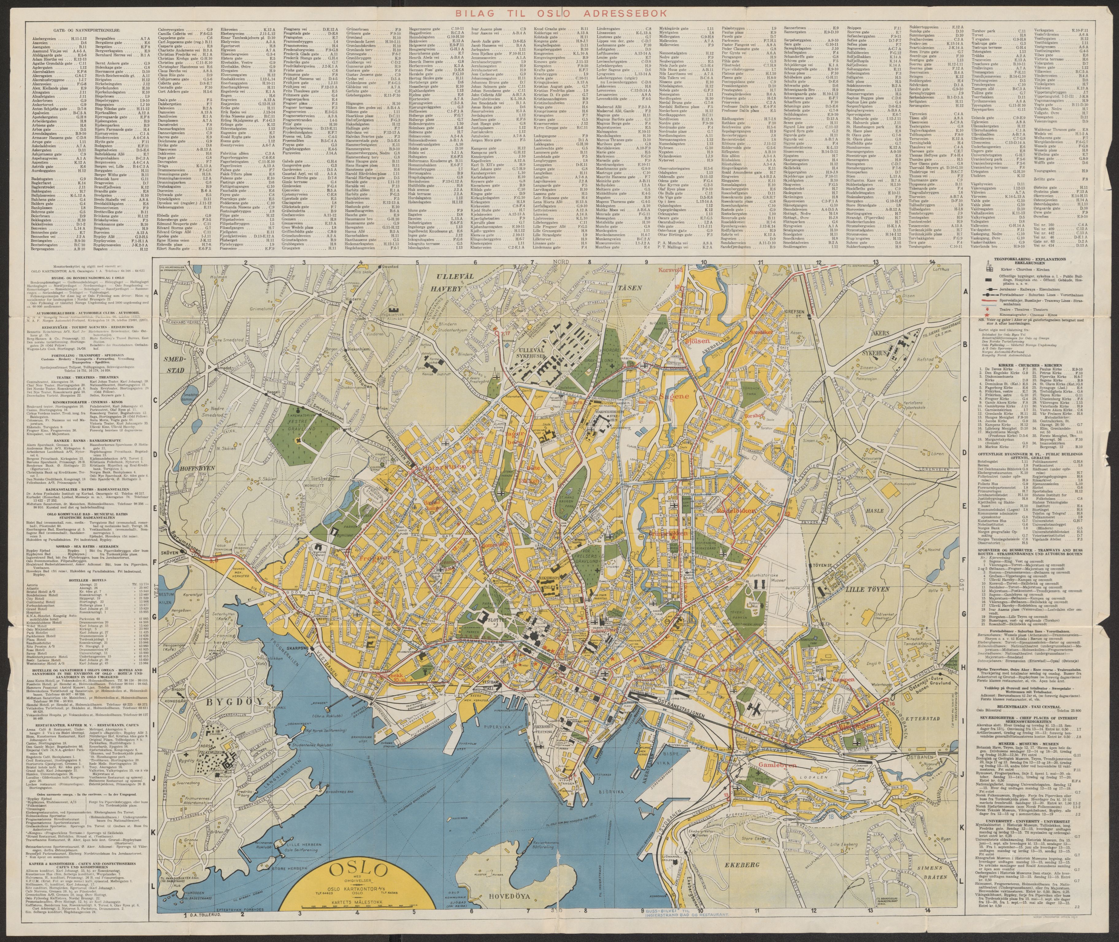 Kristiania/Oslo adressebok, PUBL/-, 1936