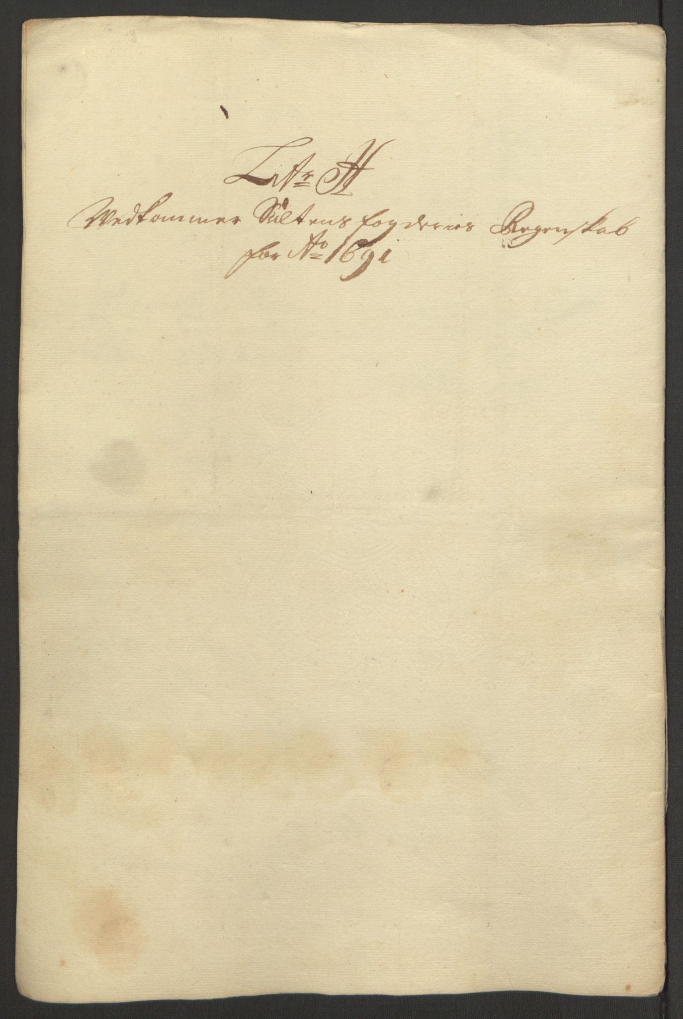 Rentekammeret inntil 1814, Reviderte regnskaper, Fogderegnskap, RA/EA-4092/R66/L4577: Fogderegnskap Salten, 1691-1693, s. 105