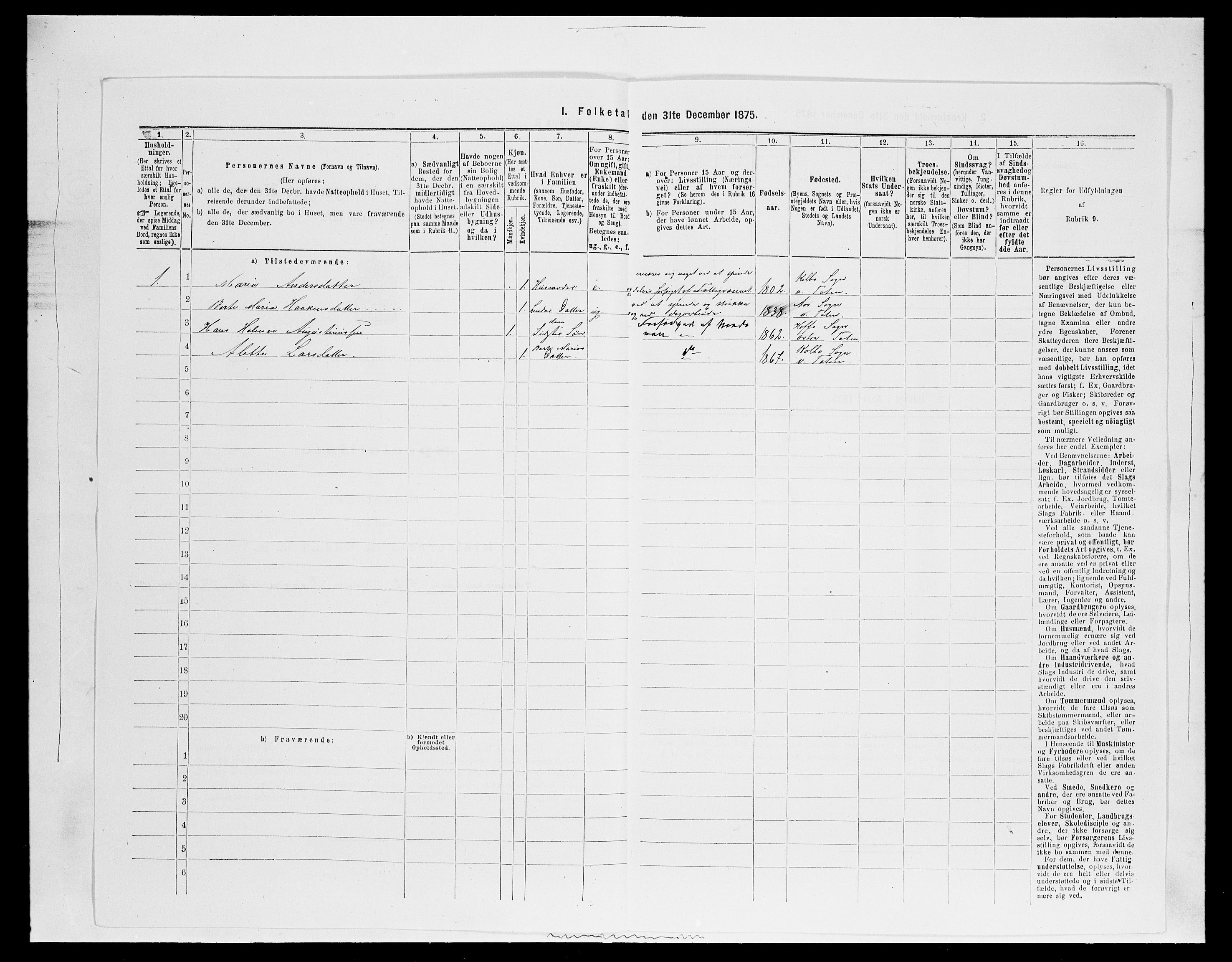 SAH, Folketelling 1875 for 0529P Vestre Toten prestegjeld, 1875, s. 2211