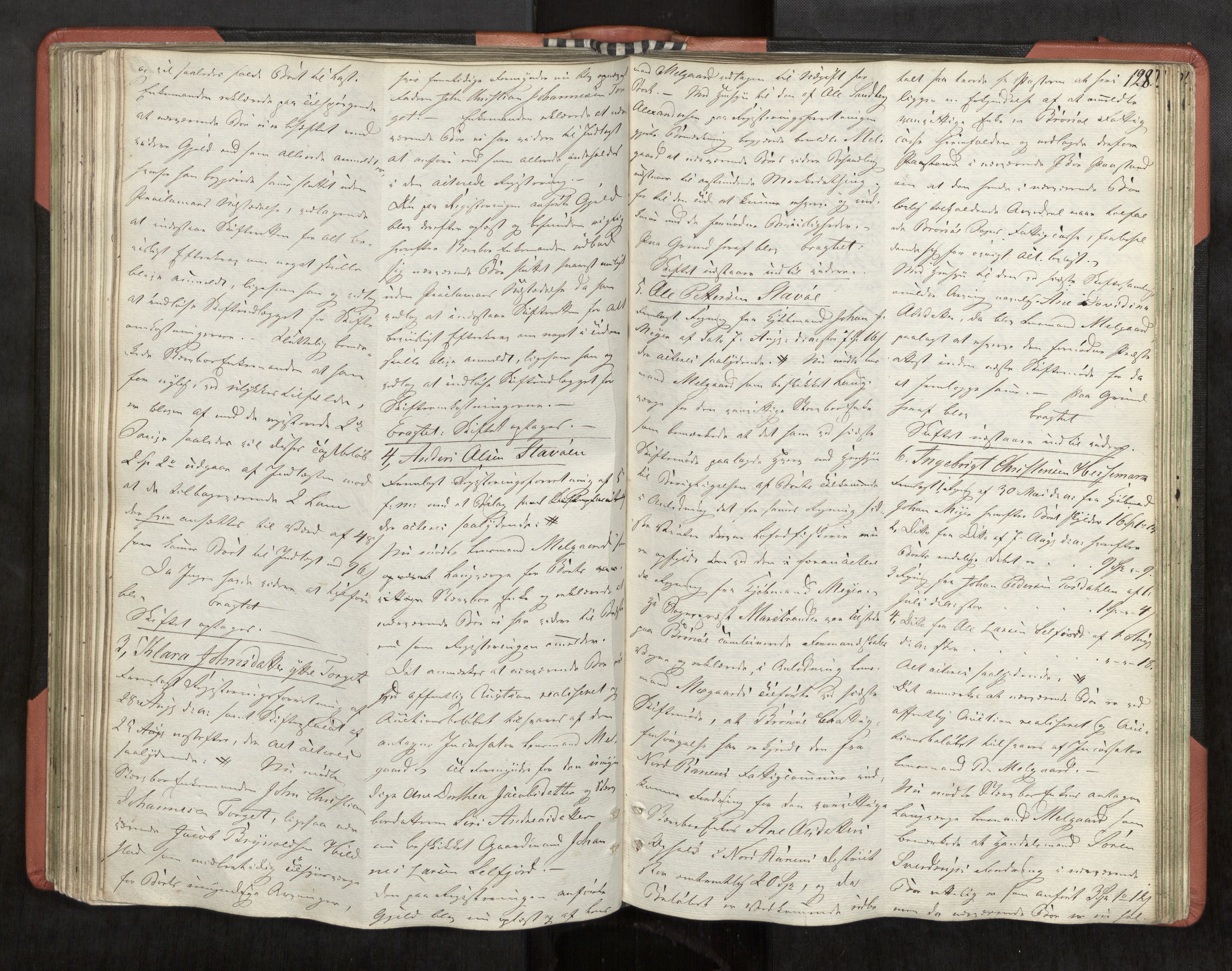 Helgeland sorenskriveri, AV/SAT-A-0004/3/3A/L0100: Skifteprotokoll 45, 1841-1844, s. 128