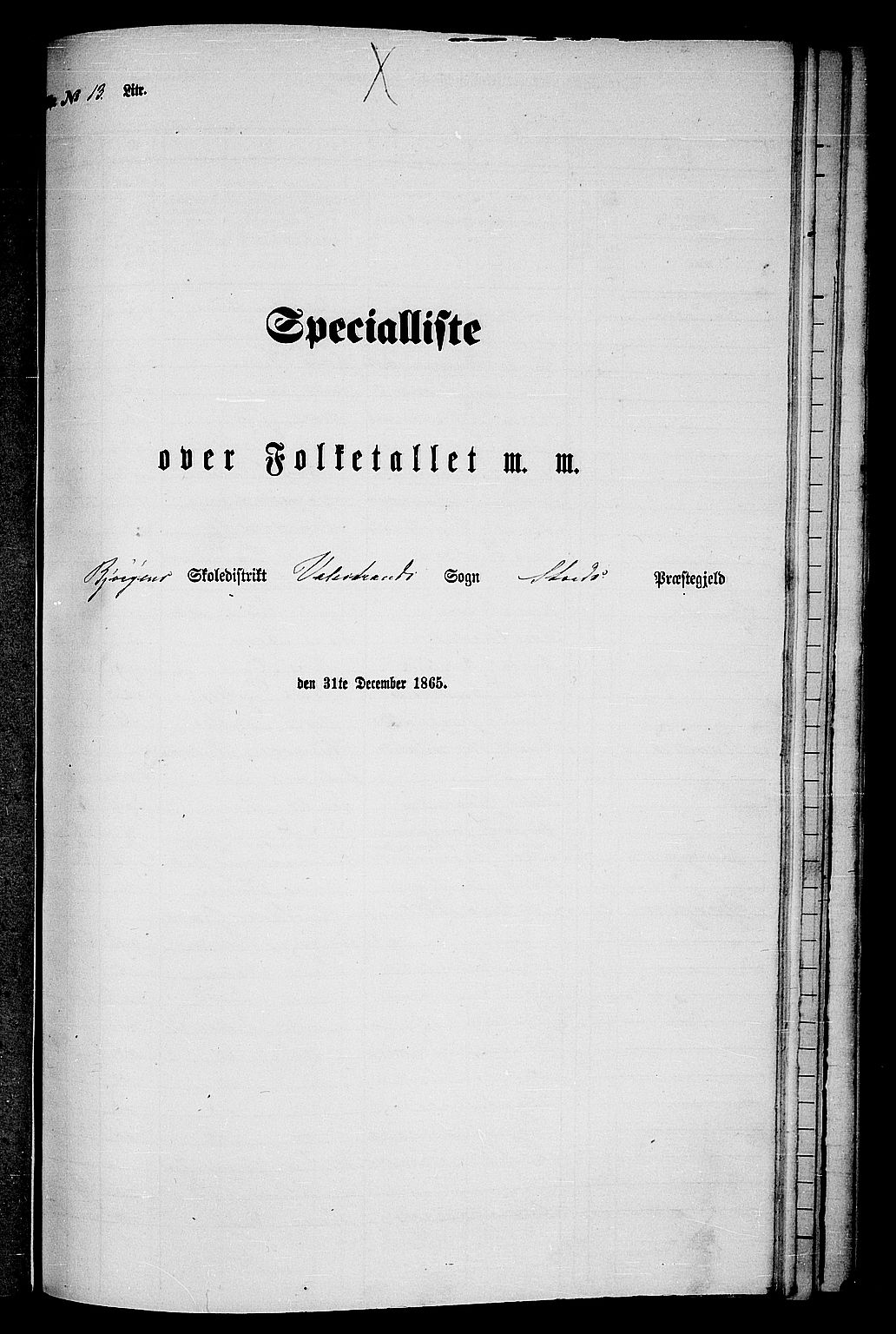 RA, Folketelling 1865 for 1221P Stord prestegjeld, 1865, s. 122