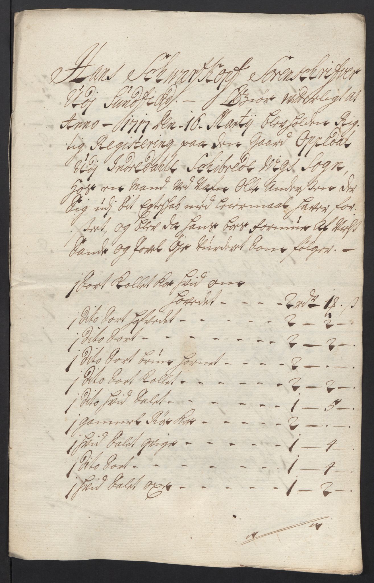 Rentekammeret inntil 1814, Reviderte regnskaper, Fogderegnskap, AV/RA-EA-4092/R53/L3441: Fogderegnskap Sunn- og Nordfjord, 1717-1718, s. 107