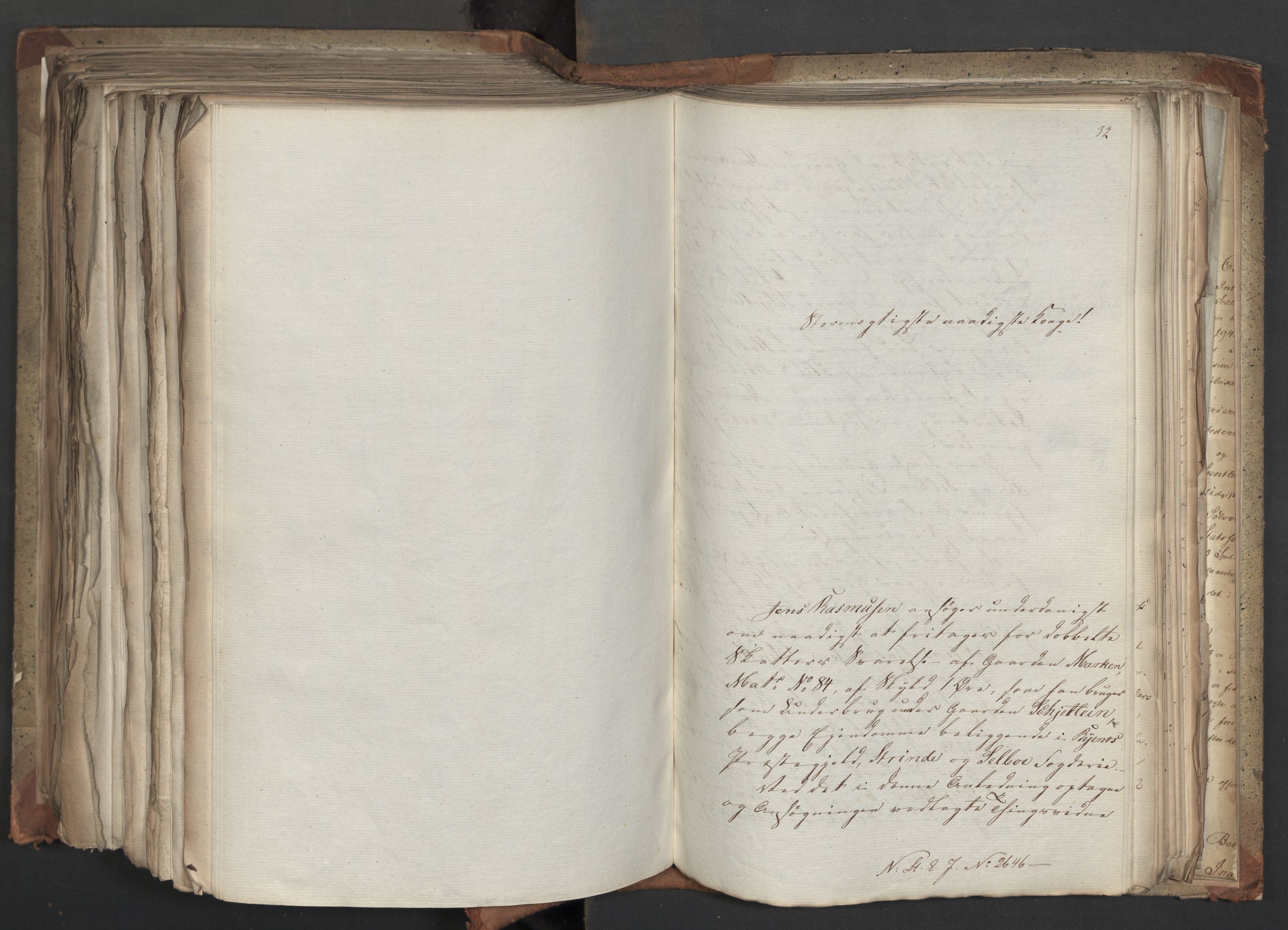 Statsrådsavdelingen i Stockholm, AV/RA-S-1003/D/Da/L0042: Regjeringsinnstillinger nr. 2467-2705, 1825, s. 519