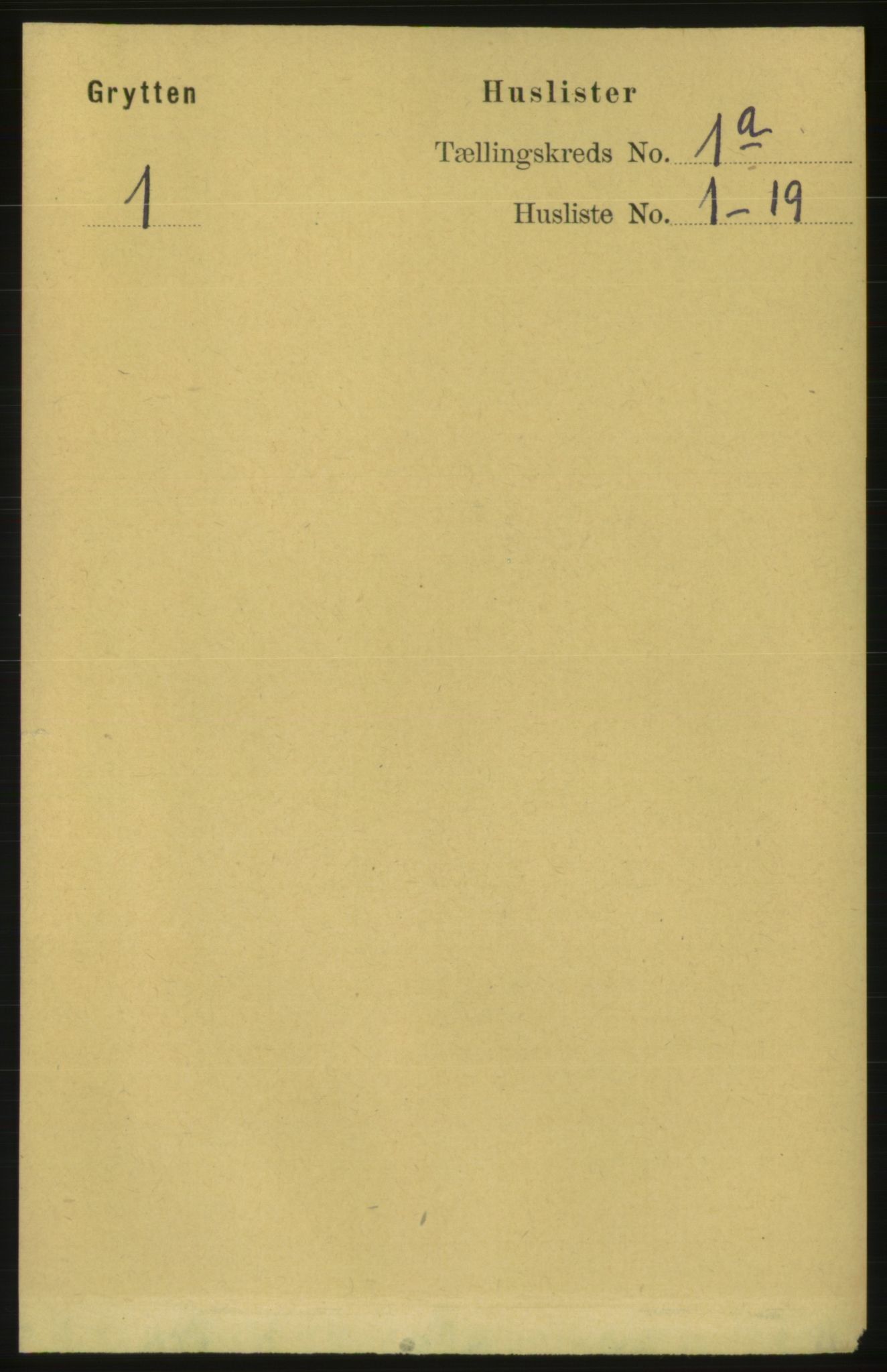 RA, Folketelling 1891 for 1539 Grytten herred, 1891, s. 30