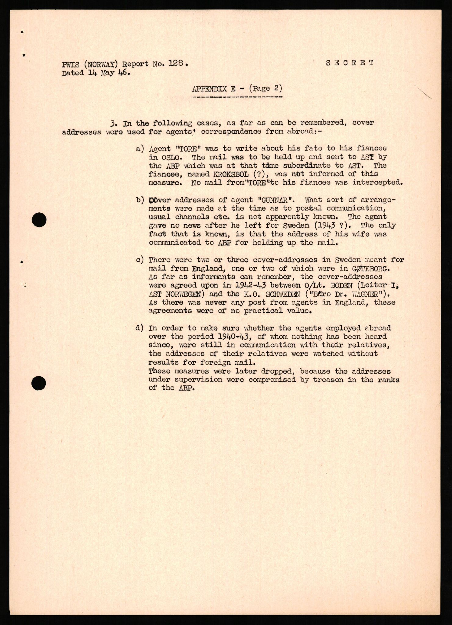 Forsvaret, Forsvarets overkommando II, AV/RA-RAFA-3915/D/Db/L0016: CI Questionaires. Tyske okkupasjonsstyrker i Norge. Tyskere., 1945-1946, s. 739