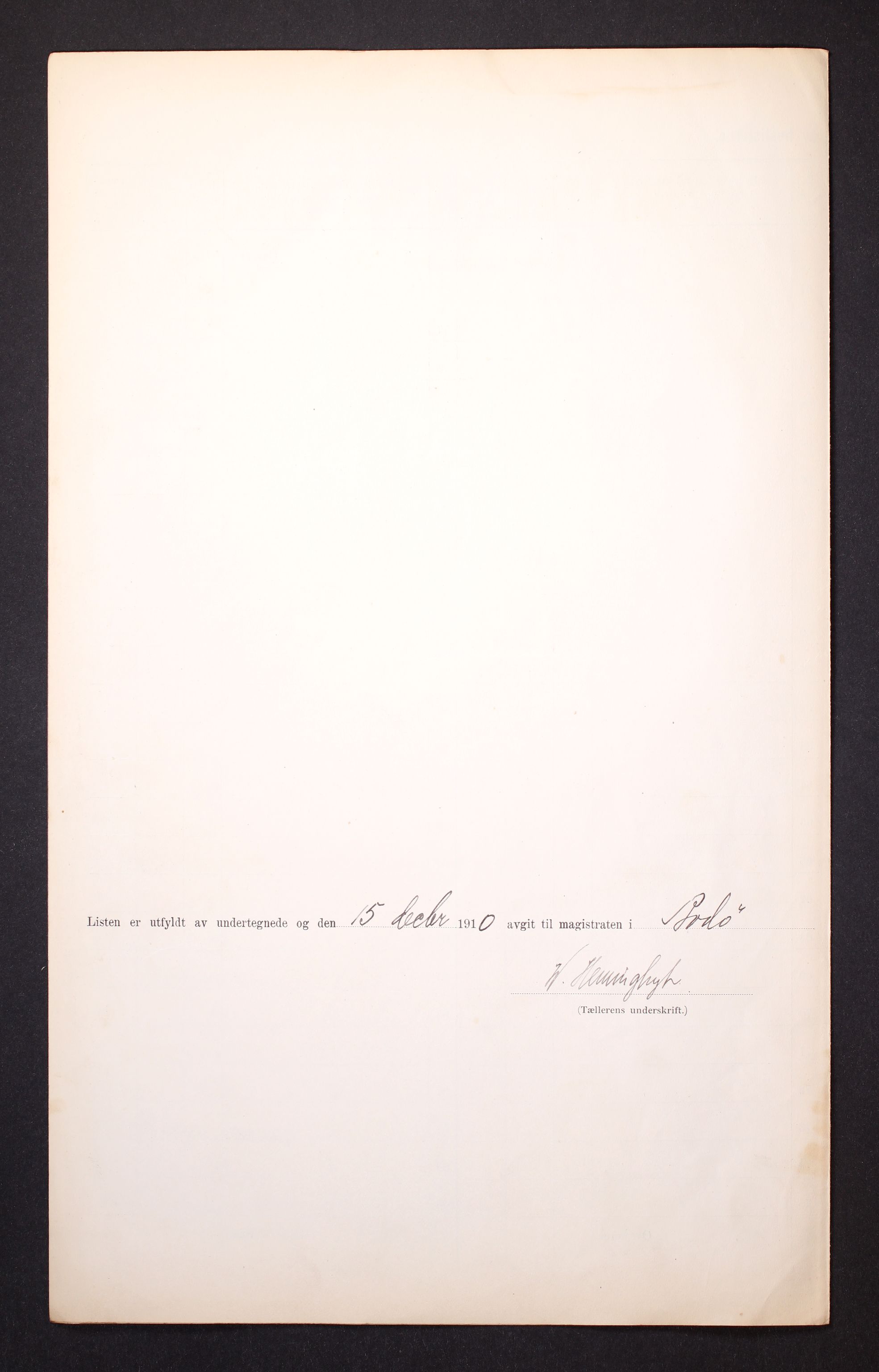 RA, Folketelling 1910 for 1804 Bodø kjøpstad, 1910, s. 13