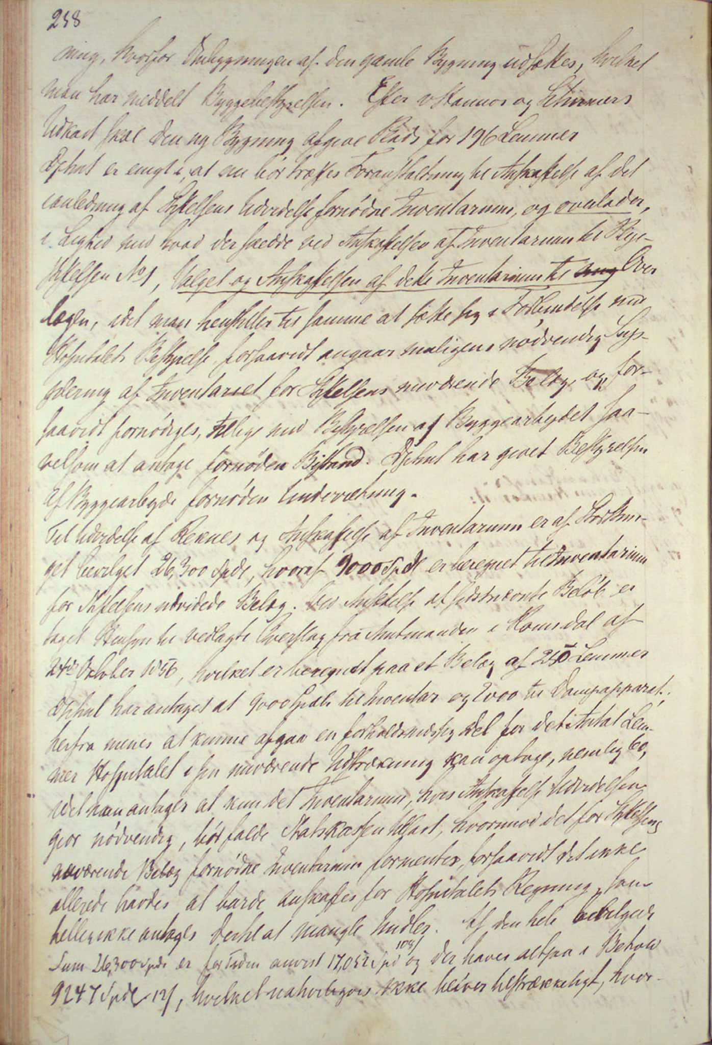 Lepraarkiver - Overlegen for den spedalske sykdom, AV/SAB-A-61001/B.c/L0001: Journal, 1854-1859, s. 258