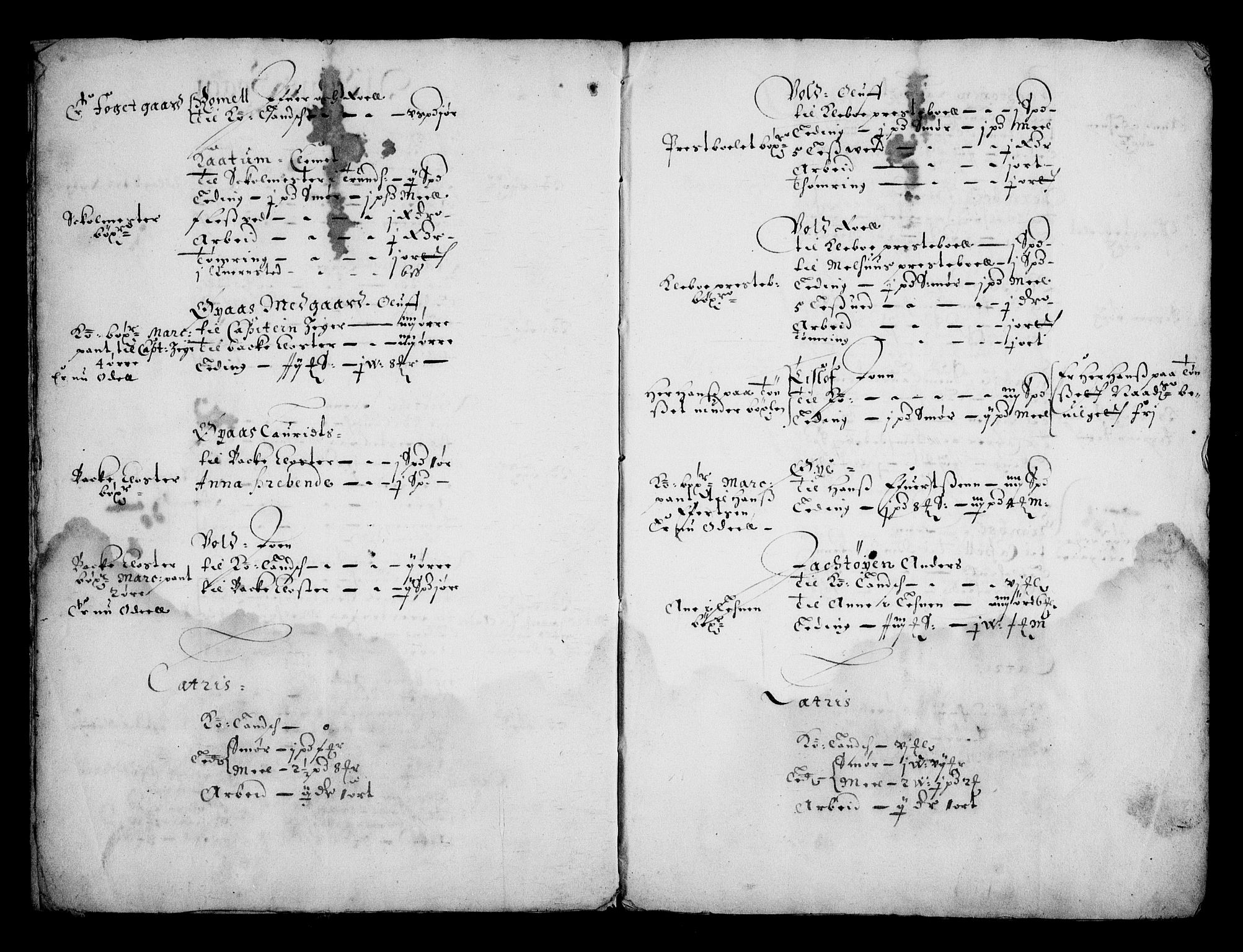 Rentekammeret inntil 1814, Realistisk ordnet avdeling, AV/RA-EA-4070/N/Na/L0002/0004: [XI g]: Trondheims stifts jordebøker: / Gauldal fogderi, 1664