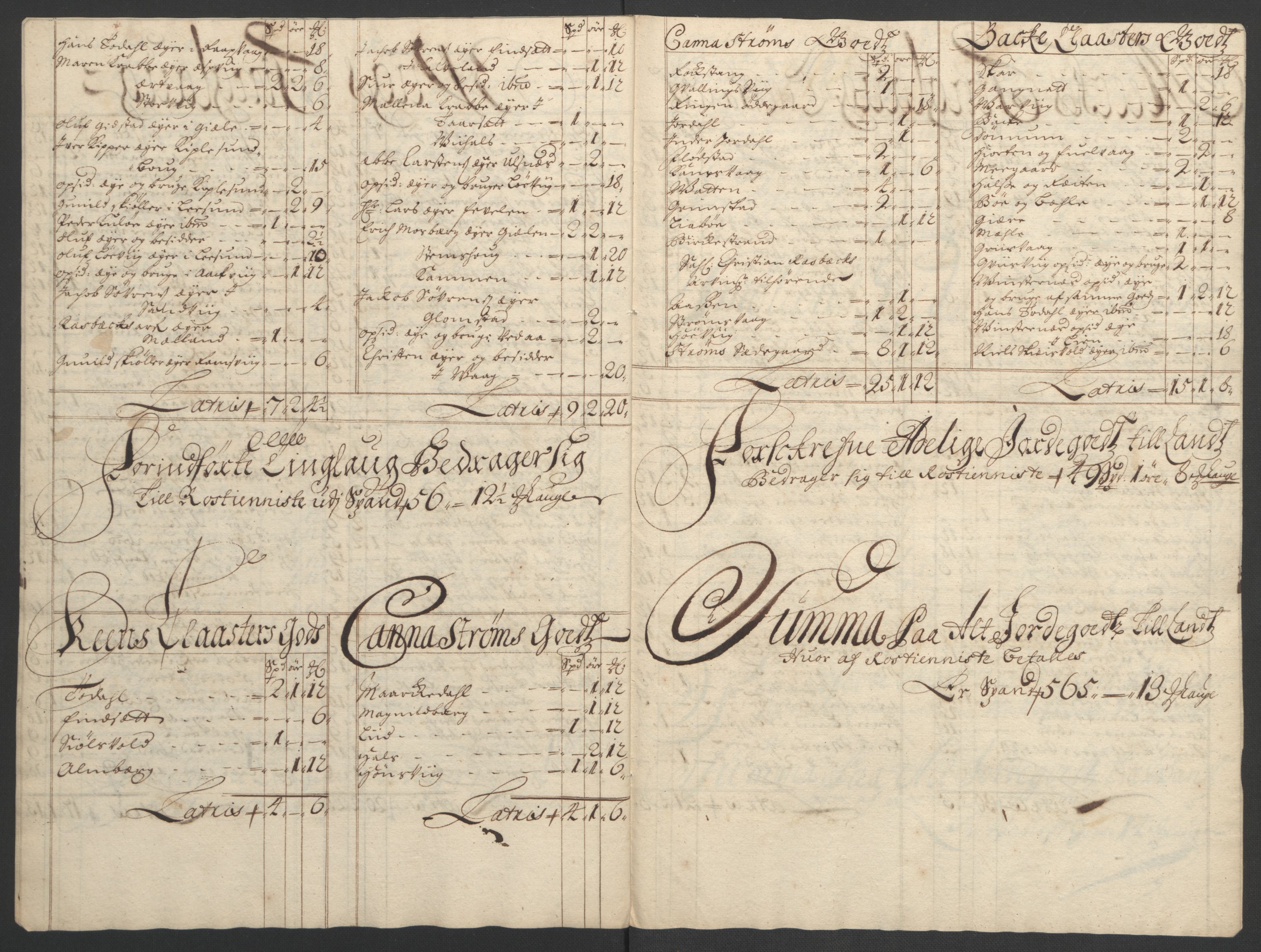 Rentekammeret inntil 1814, Reviderte regnskaper, Fogderegnskap, RA/EA-4092/R56/L3736: Fogderegnskap Nordmøre, 1694-1696, s. 83