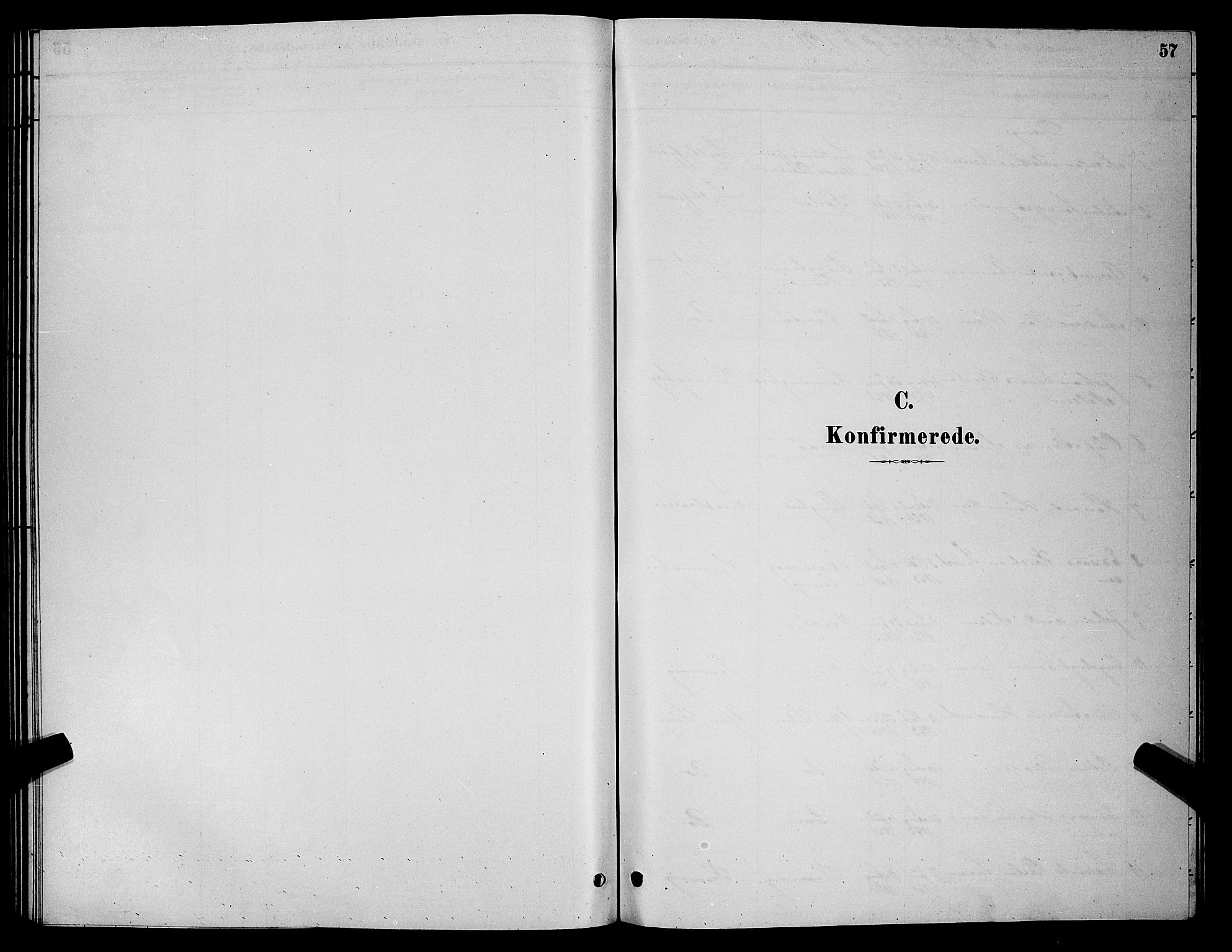 Vardø sokneprestkontor, SATØ/S-1332/H/Hb/L0006klokker: Klokkerbok nr. 6, 1879-1887, s. 57