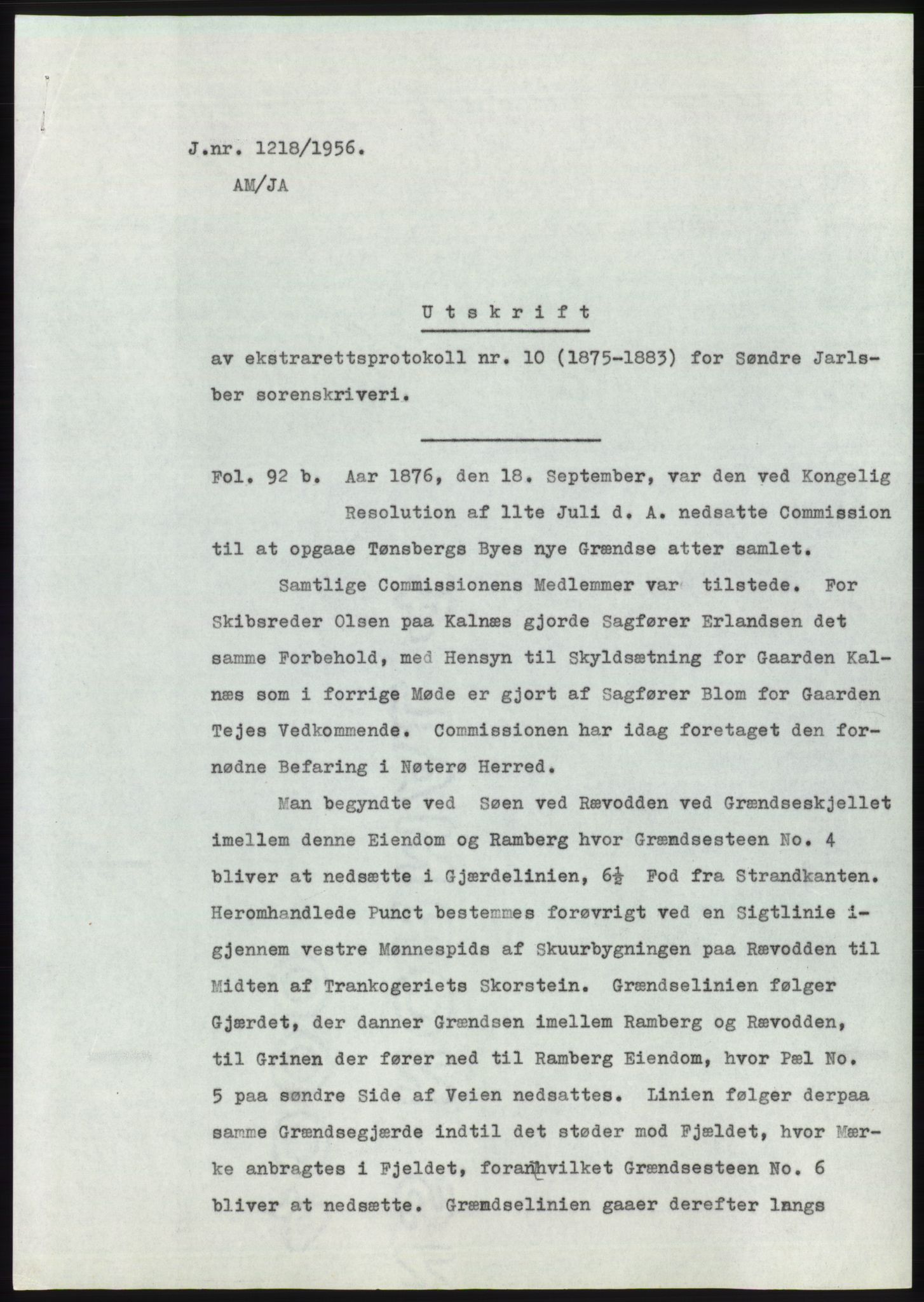 Statsarkivet i Kongsberg, SAKO/A-0001, 1956-1957, s. 8