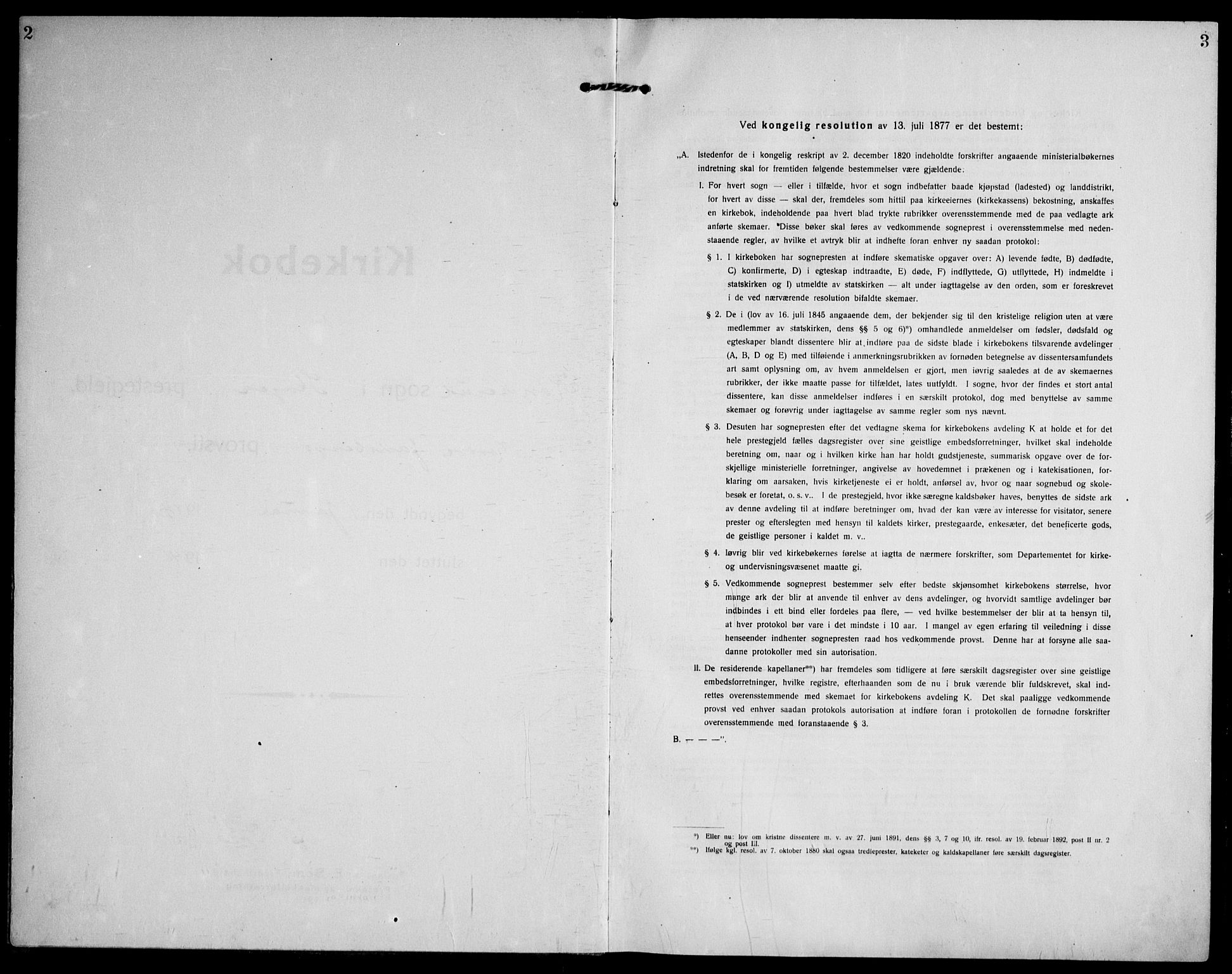 Skoger kirkebøker, AV/SAKO-A-59/F/Fb/L0002: Ministerialbok nr. II 2, 1914-1941, s. 2-3