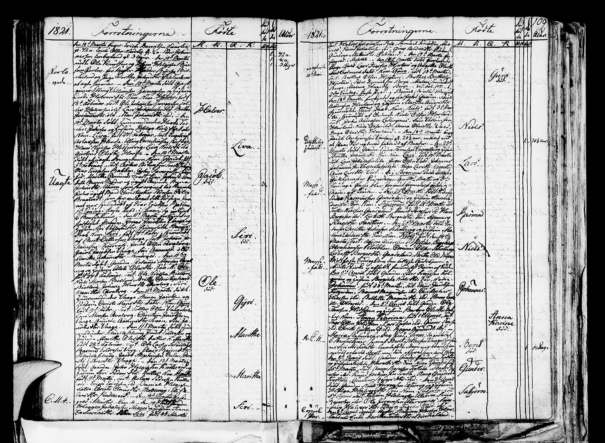 Finnås sokneprestembete, SAB/A-99925/H/Ha/Haa/Haaa/L0004: Ministerialbok nr. A 4, 1804-1830, s. 109
