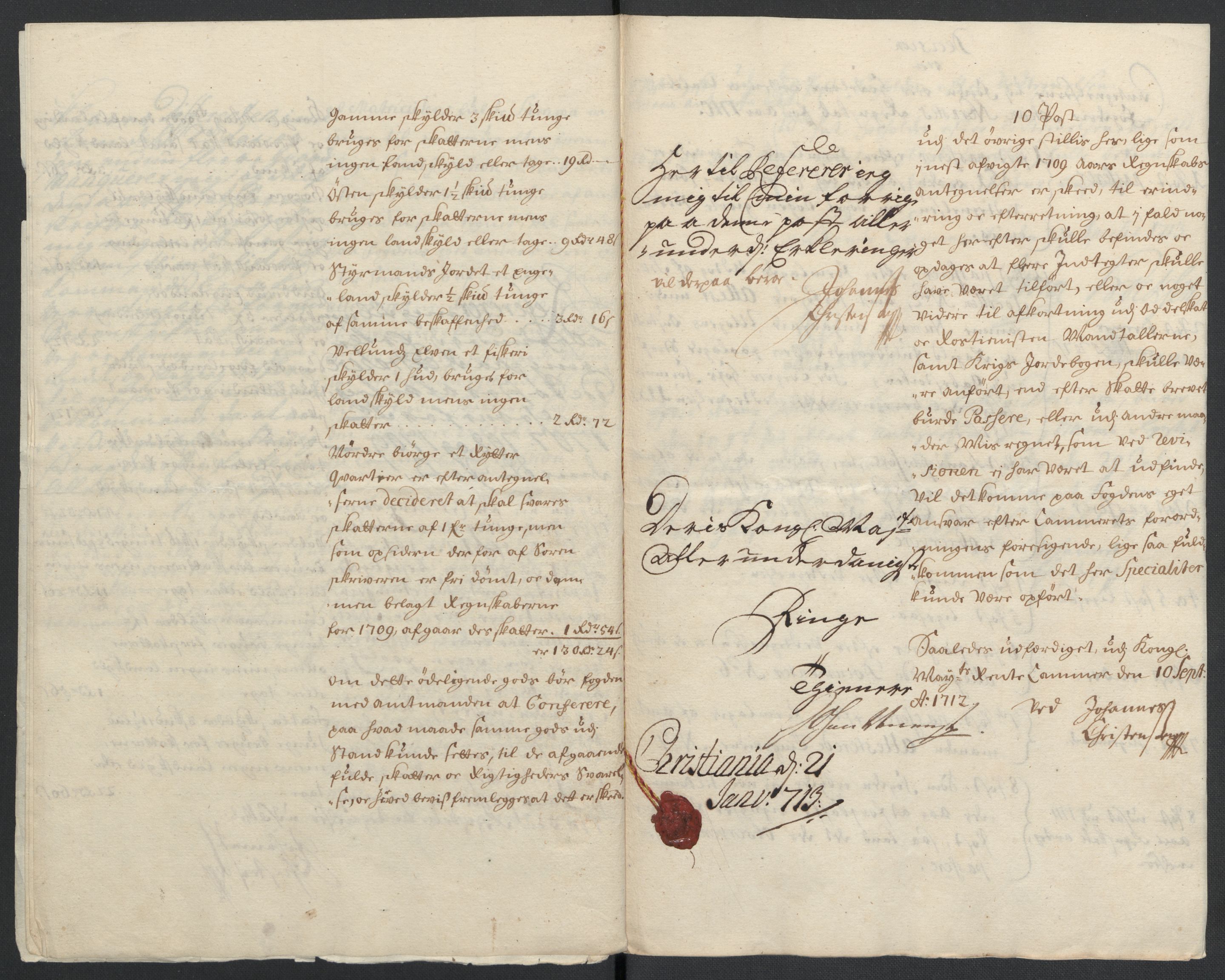 Rentekammeret inntil 1814, Reviderte regnskaper, Fogderegnskap, AV/RA-EA-4092/R18/L1307: Fogderegnskap Hadeland, Toten og Valdres, 1710, s. 166