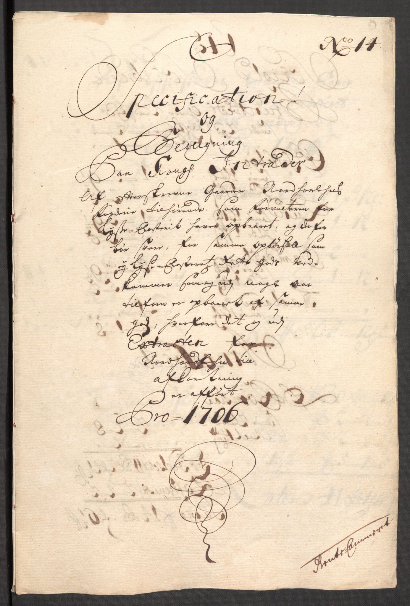 Rentekammeret inntil 1814, Reviderte regnskaper, Fogderegnskap, AV/RA-EA-4092/R51/L3188: Fogderegnskap Nordhordland og Voss, 1706-1707, s. 47