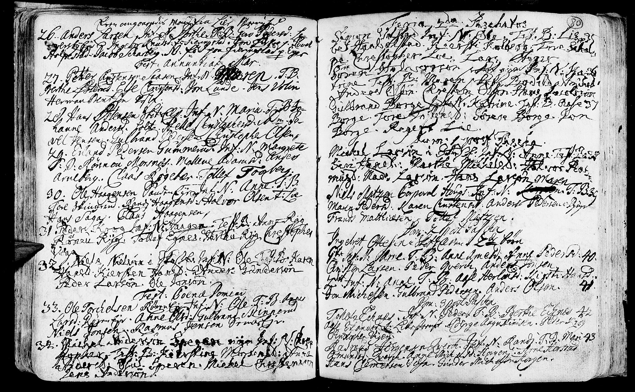 Eiker kirkebøker, SAKO/A-4/F/Fa/L0003: Ministerialbok nr. I 3, 1724-1753, s. 80