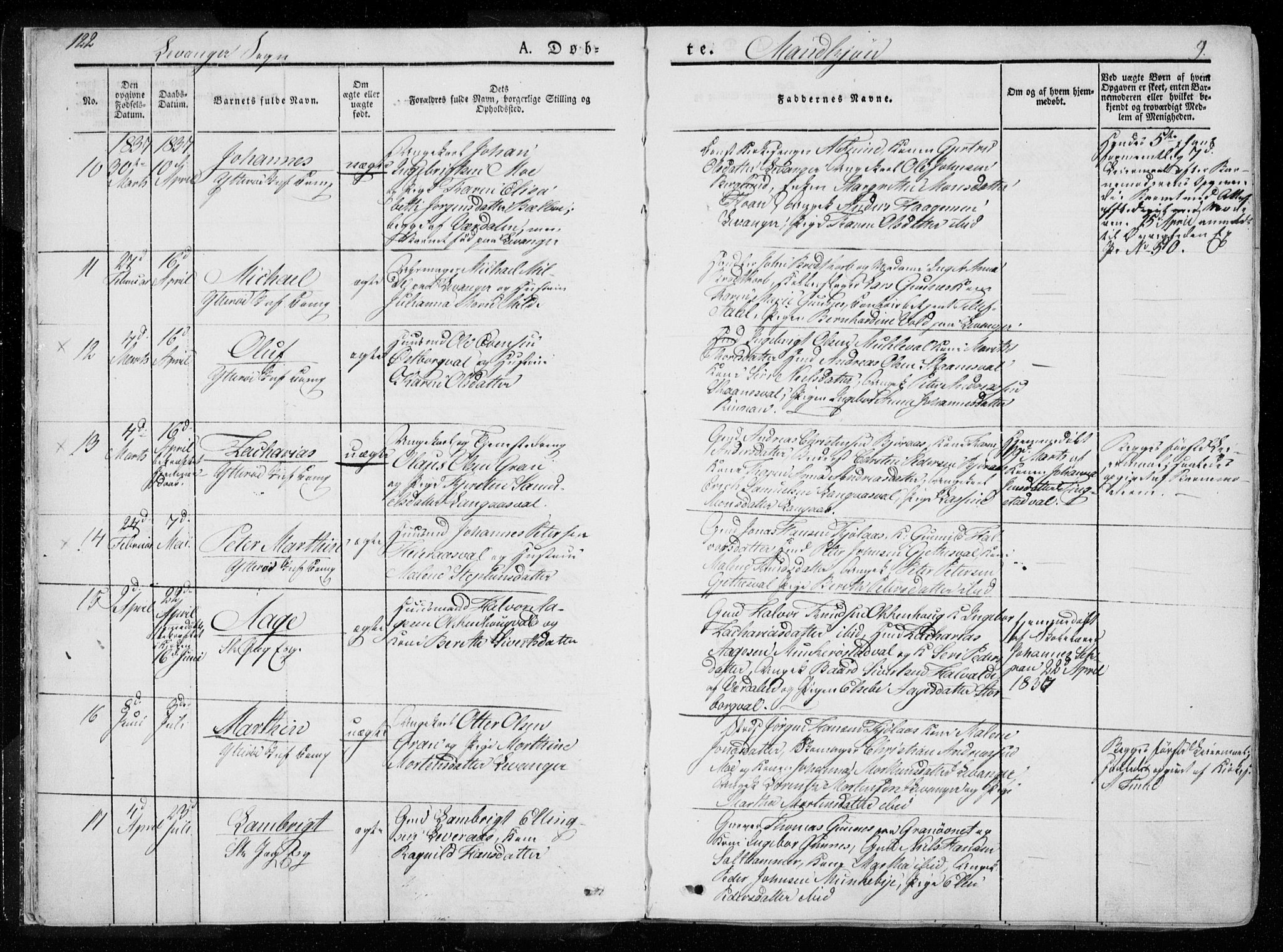 Ministerialprotokoller, klokkerbøker og fødselsregistre - Nord-Trøndelag, SAT/A-1458/720/L0183: Ministerialbok nr. 720A01, 1836-1855, s. 9