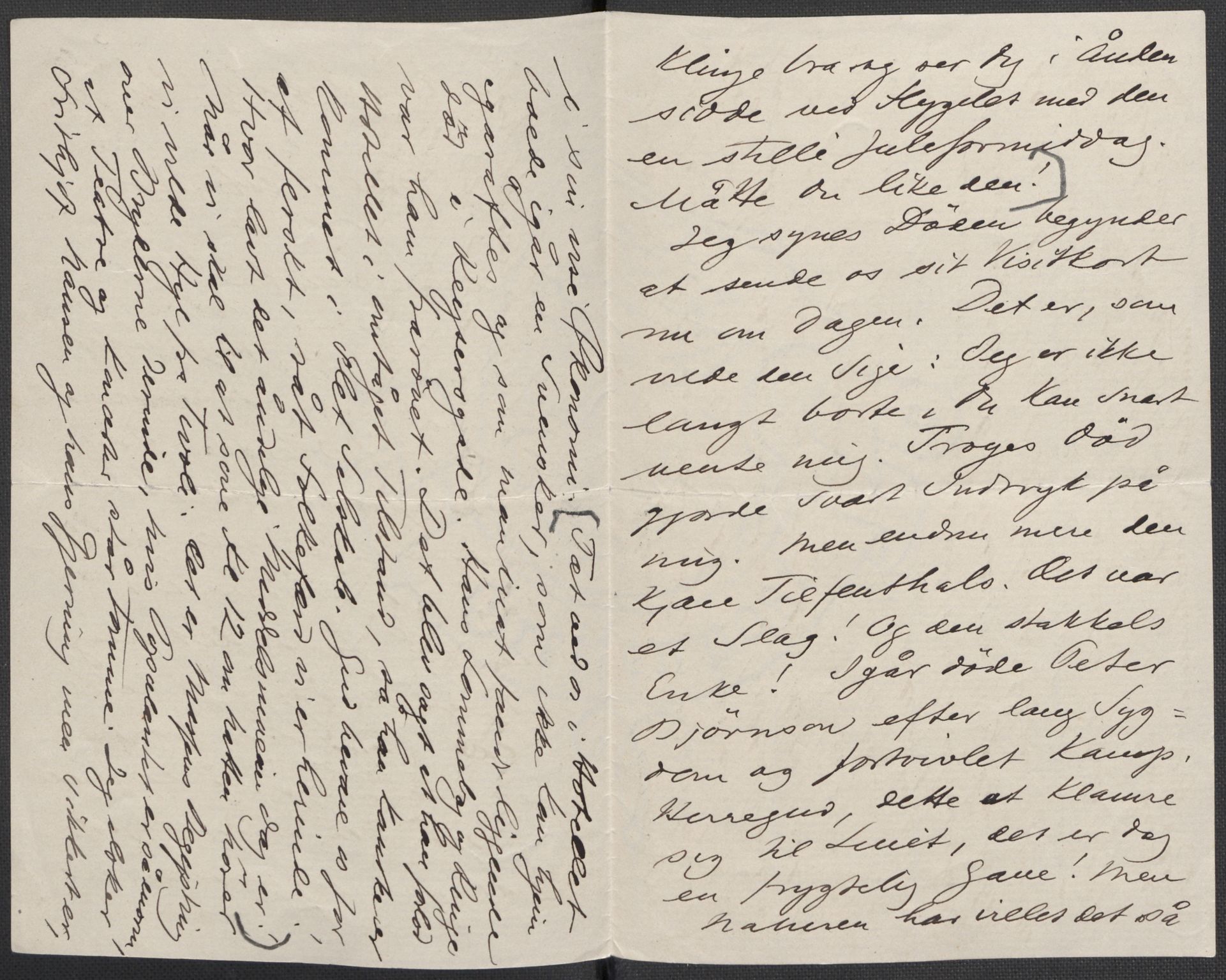 Beyer, Frants, RA/PA-0132/F/L0001: Brev fra Edvard Grieg til Frantz Beyer og "En del optegnelser som kan tjene til kommentar til brevene" av Marie Beyer, 1872-1907, s. 868