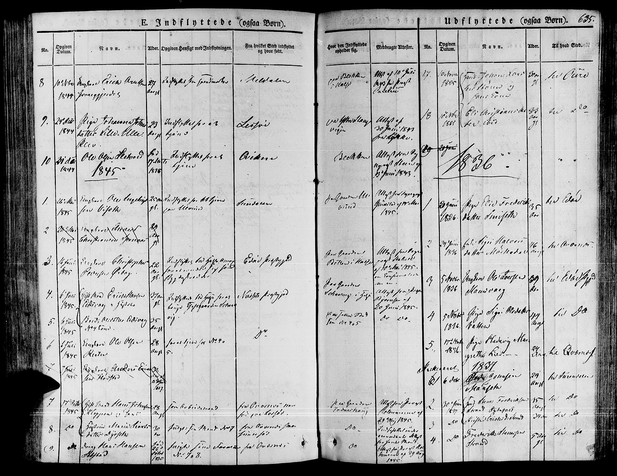 Ministerialprotokoller, klokkerbøker og fødselsregistre - Møre og Romsdal, AV/SAT-A-1454/592/L1024: Ministerialbok nr. 592A03 /1, 1831-1849, s. 635
