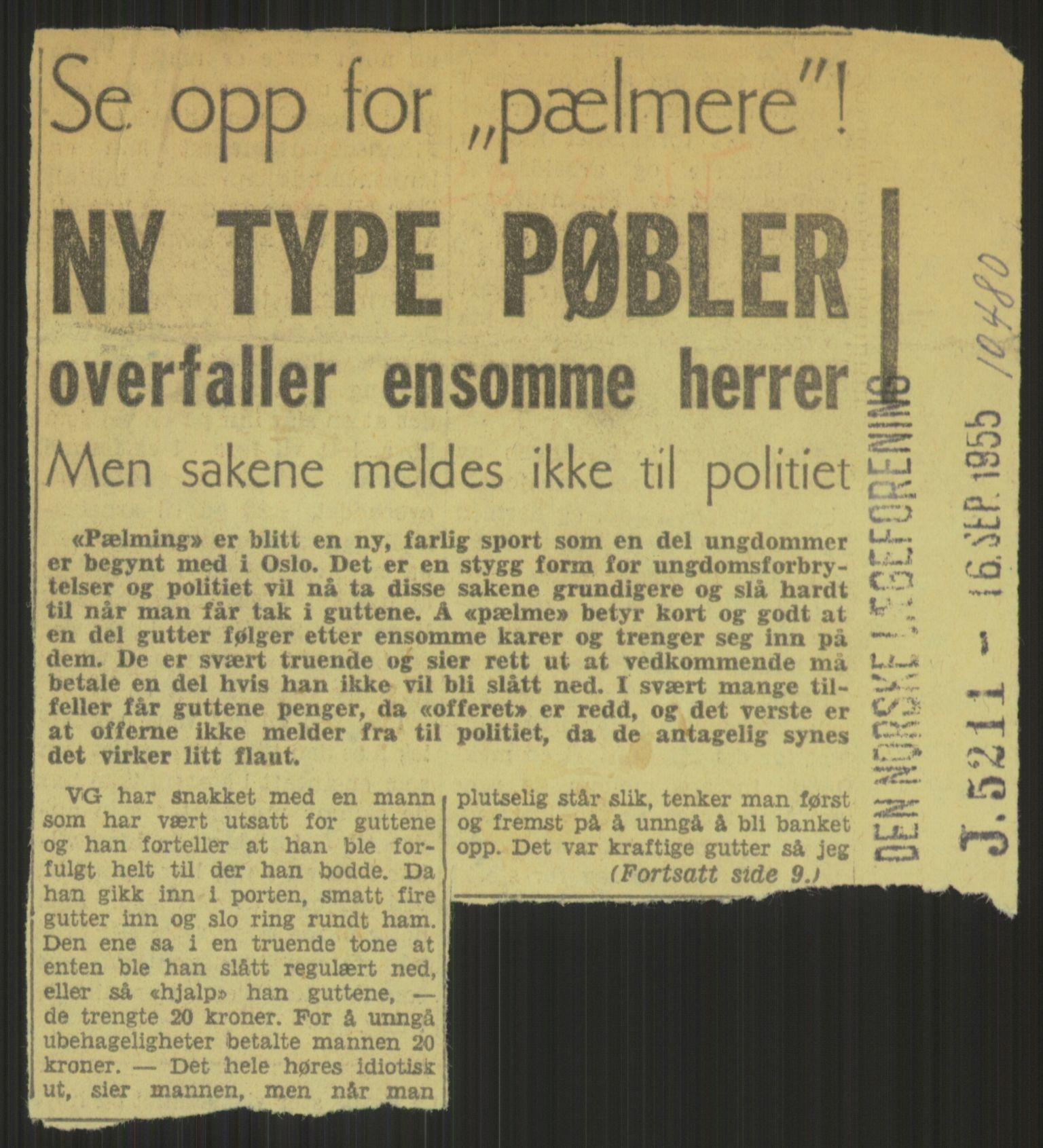 Justisdepartementet, Lovavdelingen, AV/RA-S-3212/D/De/L0029/0001: Straffeloven / Straffelovens revisjon: 5 - Ot. prp. nr.  41 - 1945: Homoseksualiet. 3 mapper, 1956-1970, s. 339